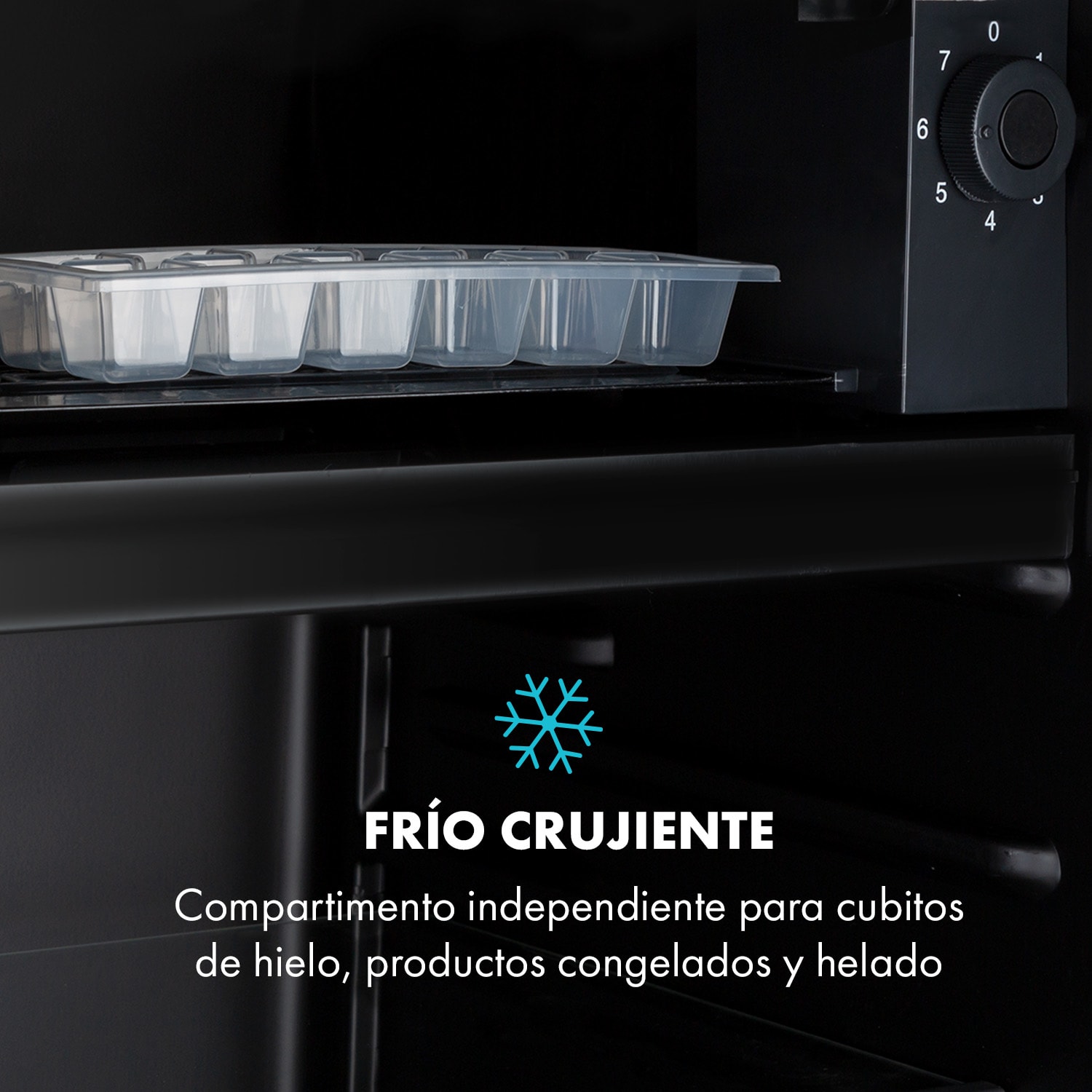Frigorífico Cool Vibe 70+ 72 litros 2 estantes estilo Stickerbomb 70 L | Negro