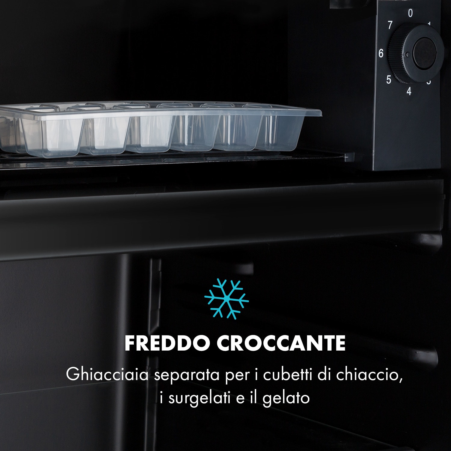 Frigorifero Cool Vibe 70+ 72 litri 2 ripiani Stickerbomb-Style 70 Ltr | Nero