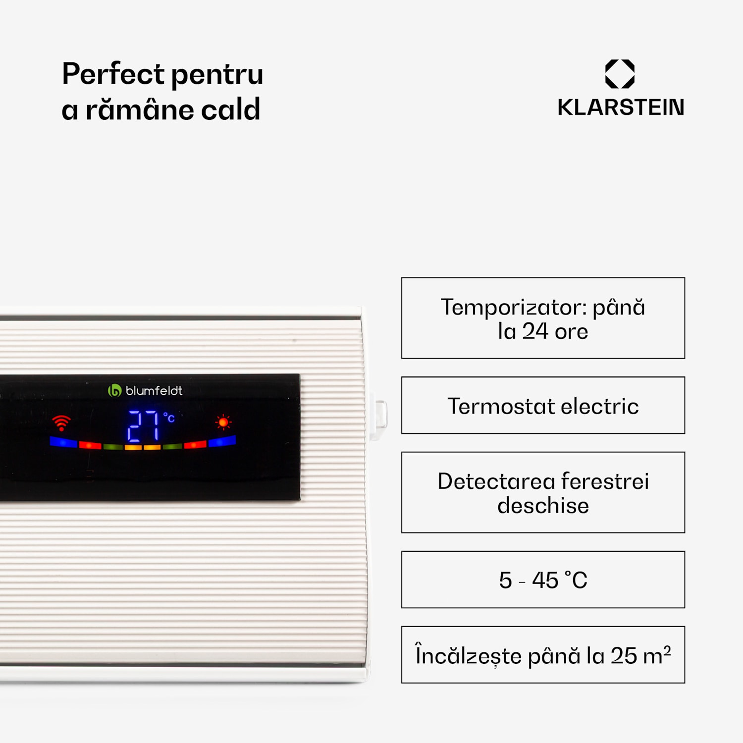 Cosmic Beam Smart 30, încălzitor cu infraroșu, 3000 W, control prin aplicație, alb 3000 W | Da | Alb