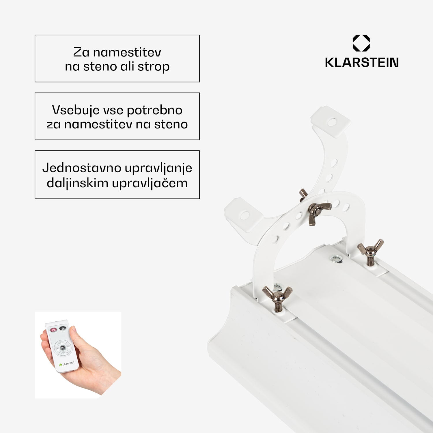 Cosmic Beam Smart 30, infrardeči grelec, 3000 W, krmiljenje z aplikacijo, bela barva 3000 W | Da | Bela