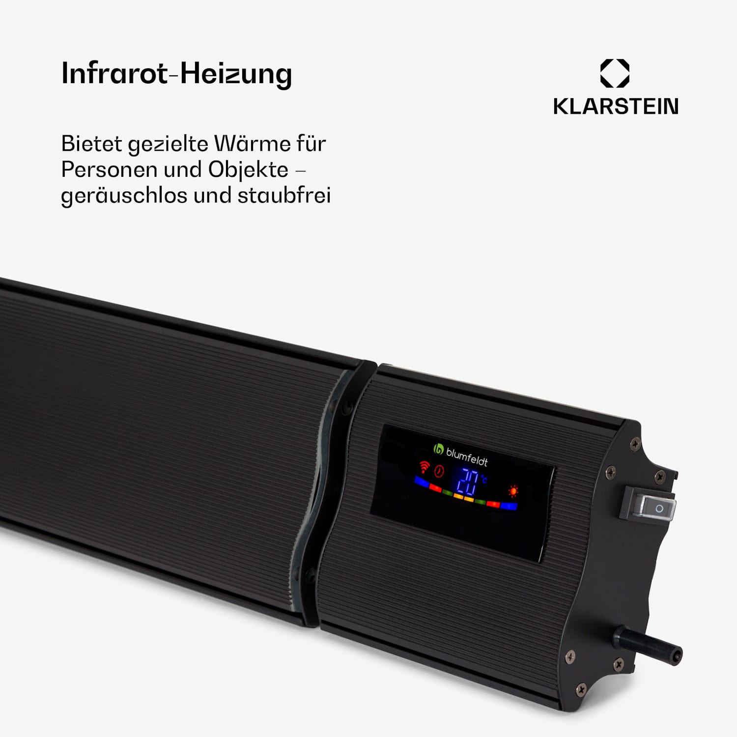 Cosmic Beam Smart 30 Infrarot-Heizstrahler 3000W App Fernbedienung 