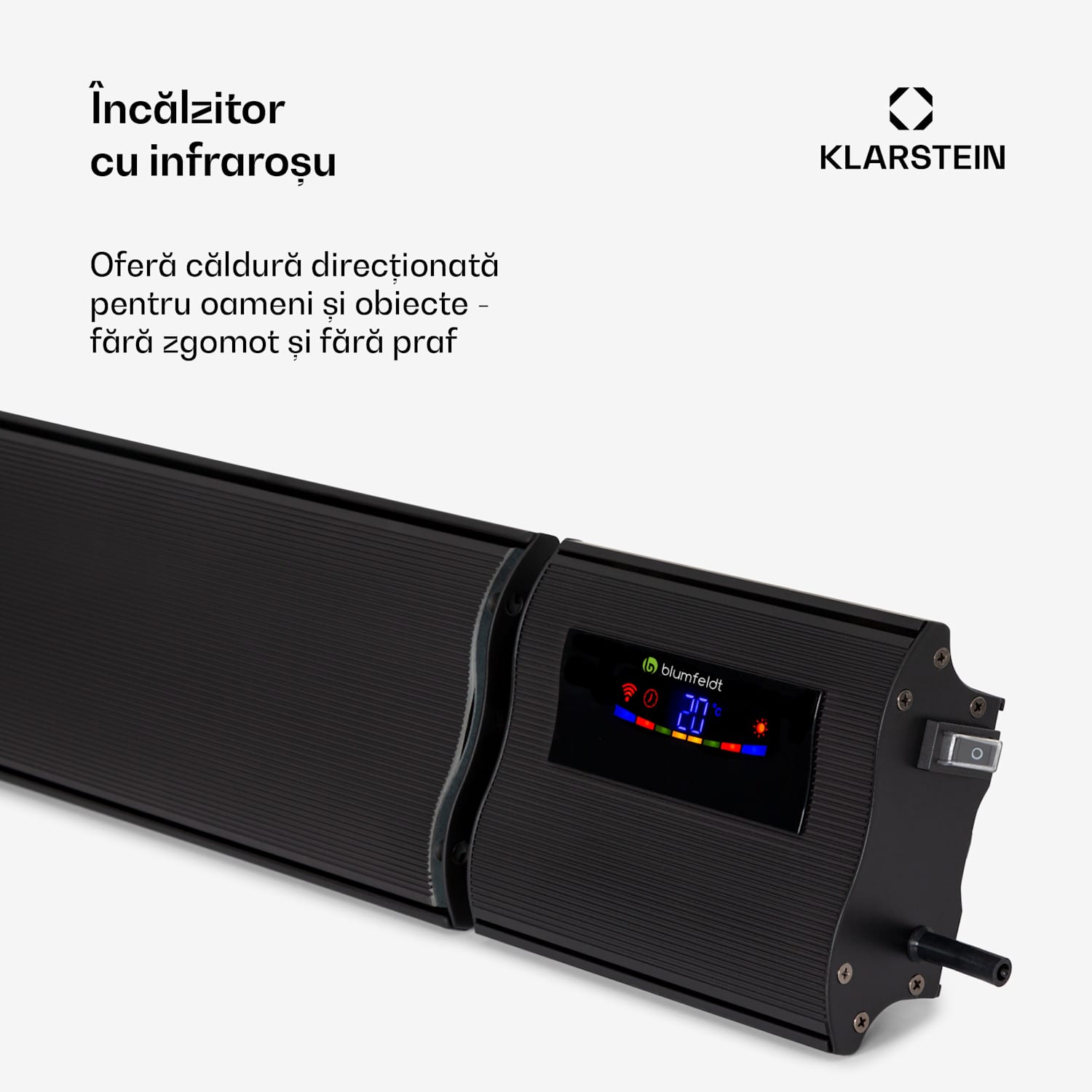 Cosmic Beam Smart 30, încălzitor cu infraroșu, 3000 W, control prin aplicație, negru 3000 W | Da | Negru