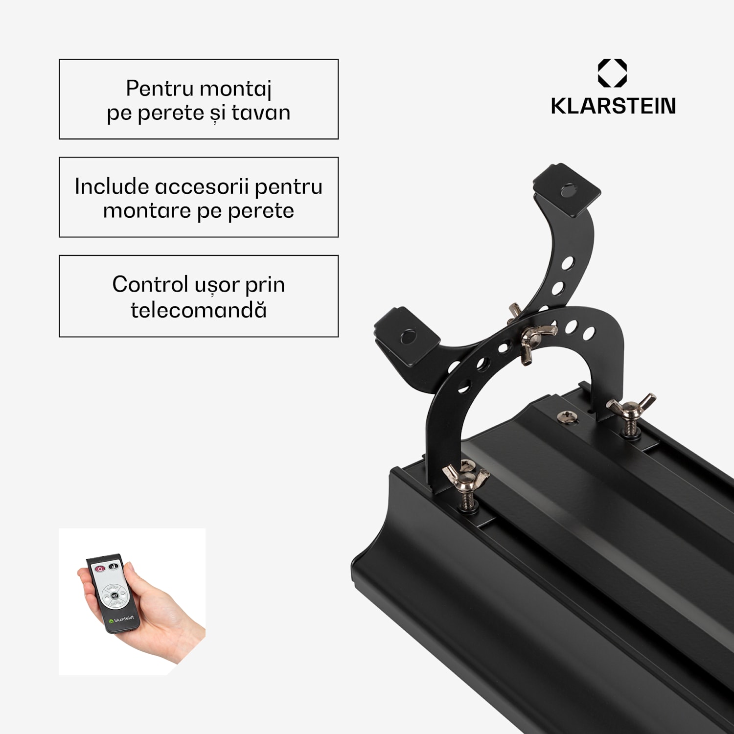 Cosmic Beam Smart 30, încălzitor cu infraroșu, 3000 W, control prin aplicație, negru 3000 W | Da | Negru