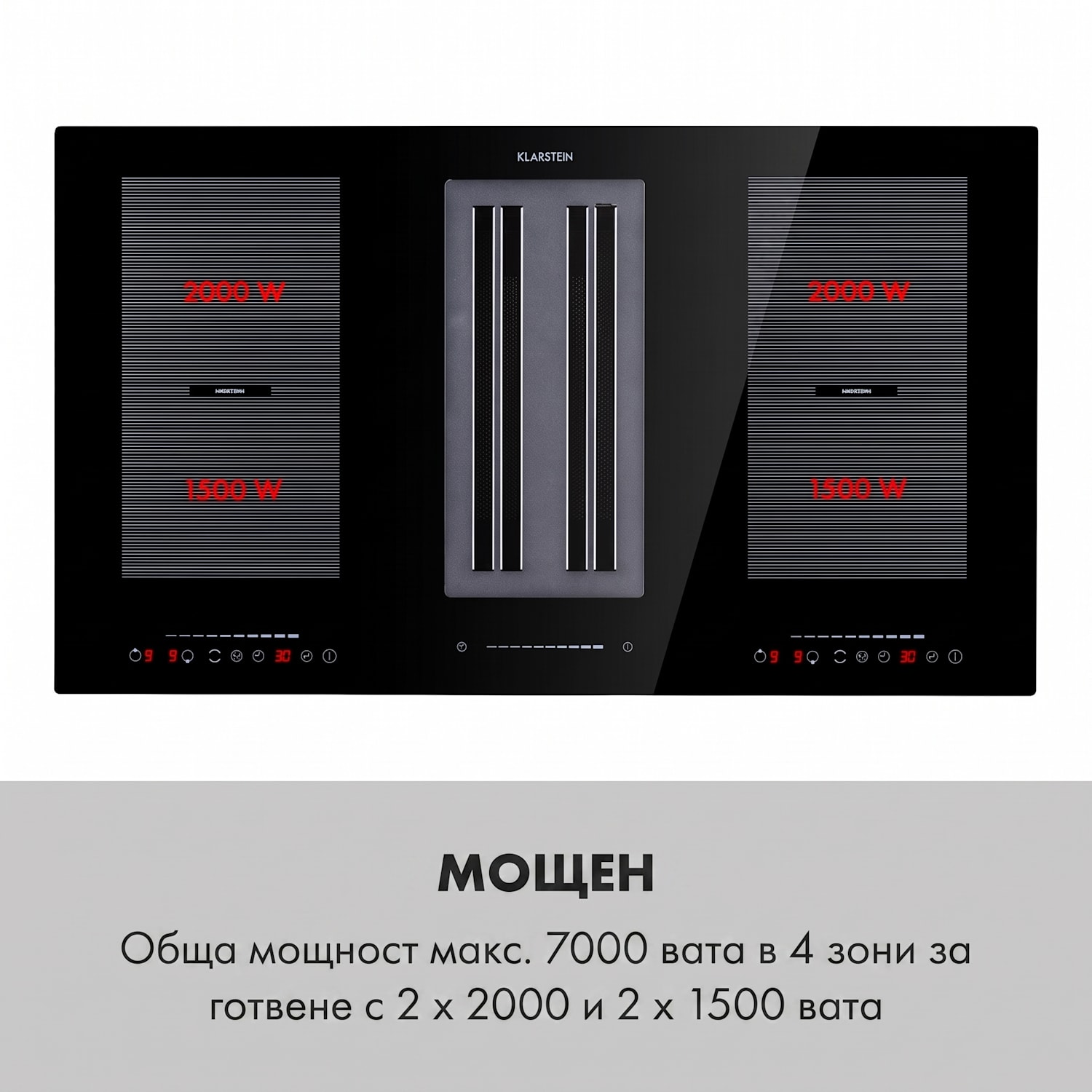 Full House 2.0, вградена система за абсорбатор, 271 m³ / h, A 