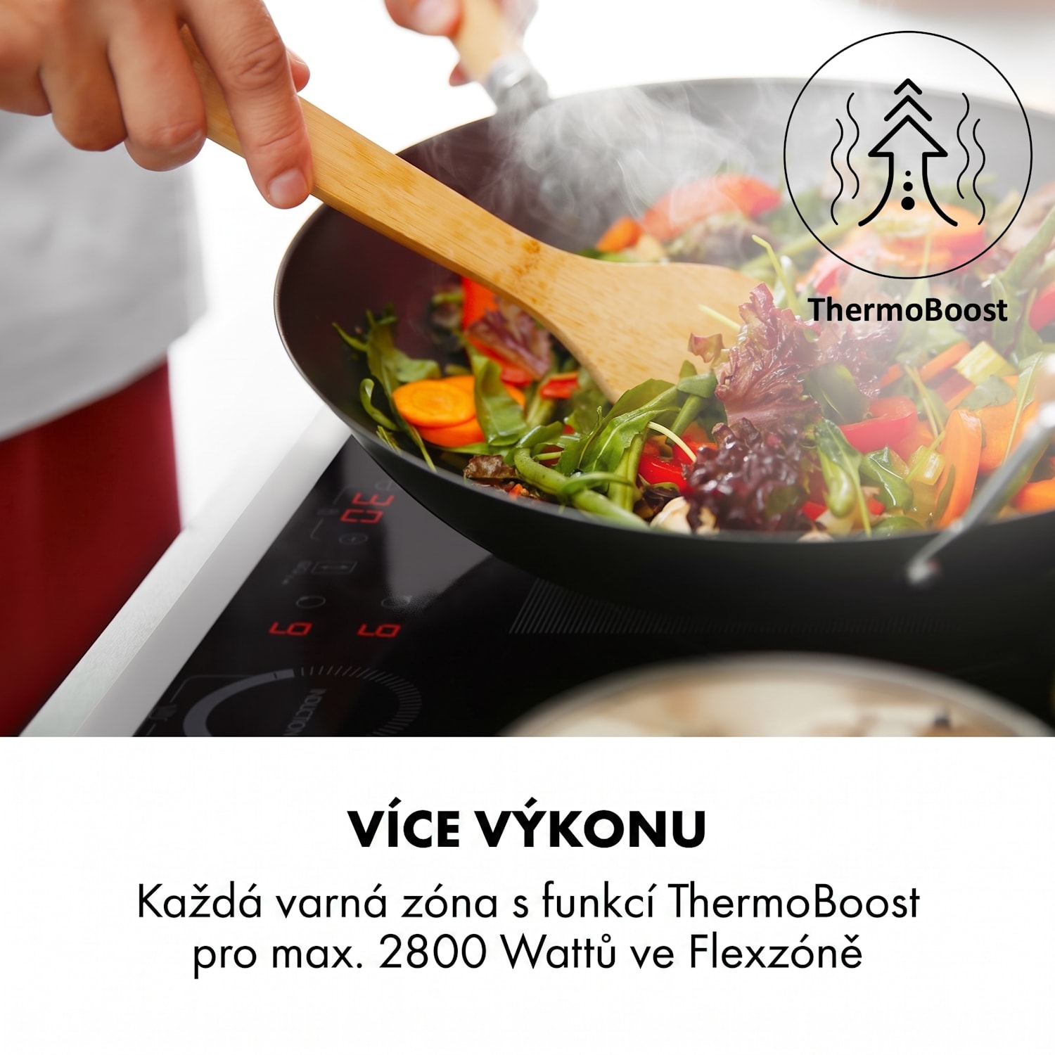 Delicatessa 60 Prime, indukční varná deska, 7000 W, 4 zóny, časovač, černá 4 | Černá / Stříbrná metalíza