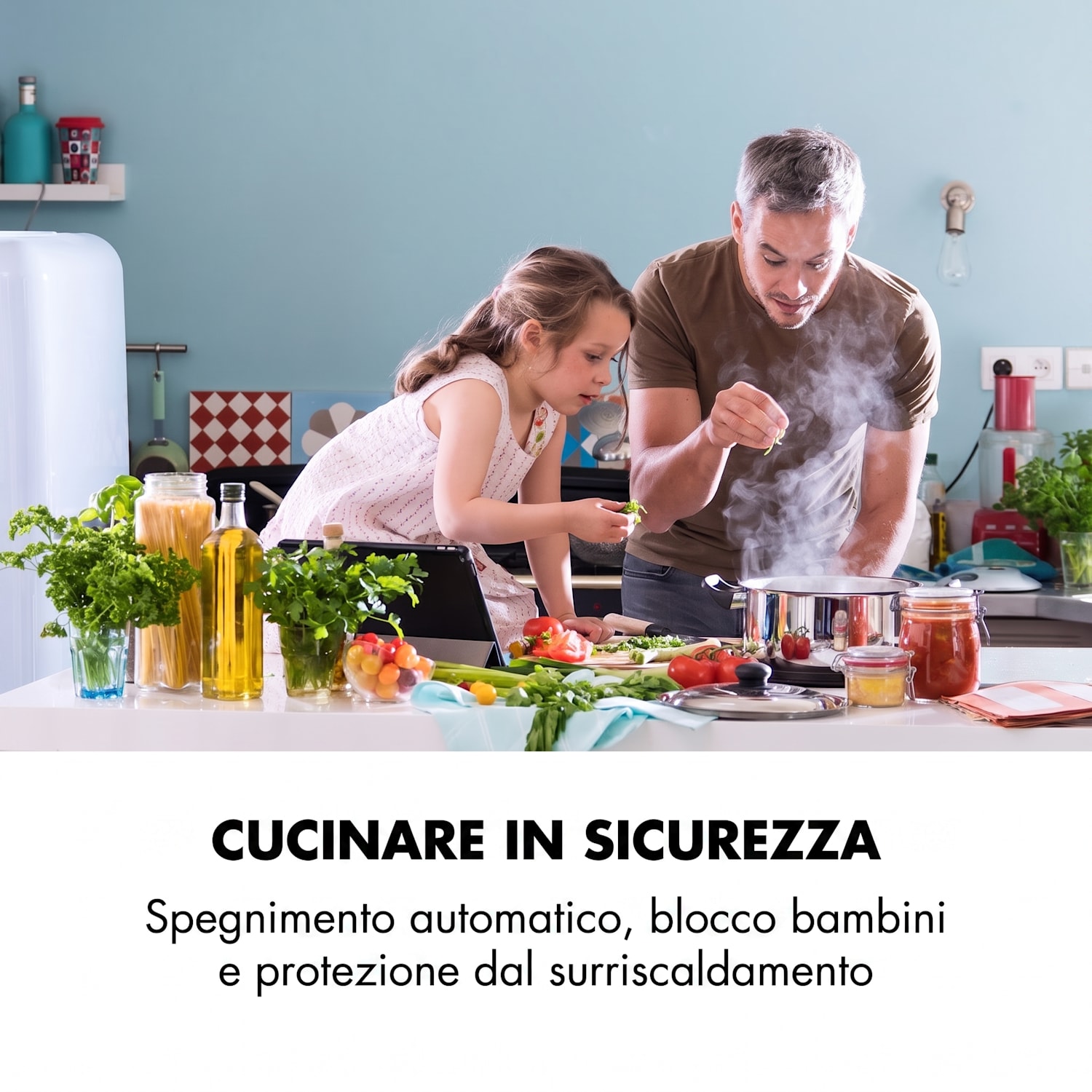 Delicatessa 60 Prime, Piano Cottura a Induzione, 4 Zone, 7000W, bianco 4 | Bianco / Argento metallizzato