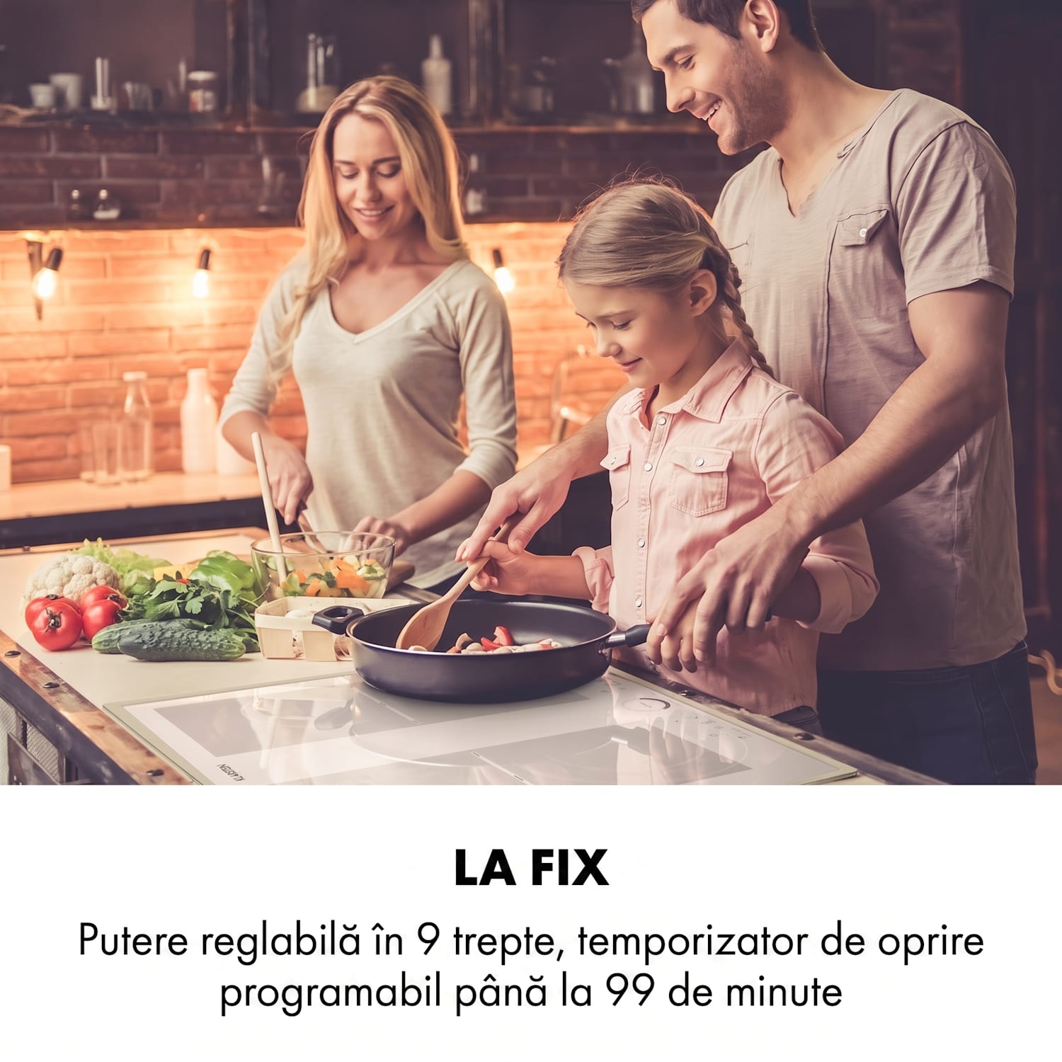 Delicatessa 60 Prime, plită cu inducție, 4 zone, 7000 W, temporizator, albă 4 | Alb/ Argintiu metalizat