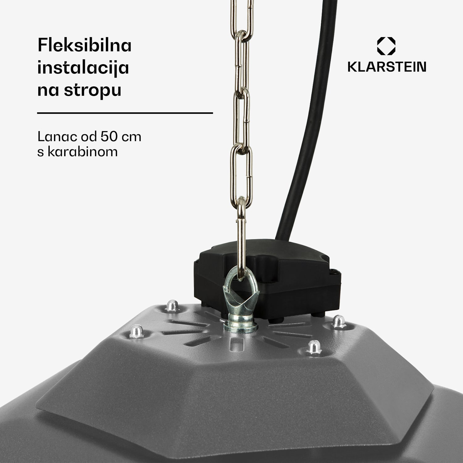 Heat Hexa, infracrveni grijač, 800/1200 W, halogen, IP34, LED, bronca 