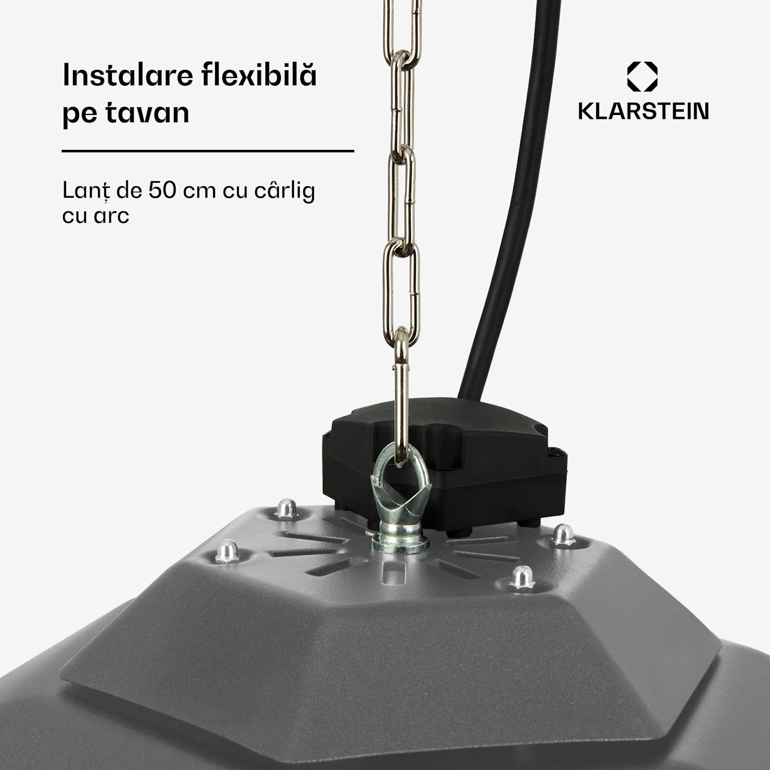 Heat Hexa, încălzitor cu infraroșu, 800/1200 W, halogen, IP34, LED, bronz 