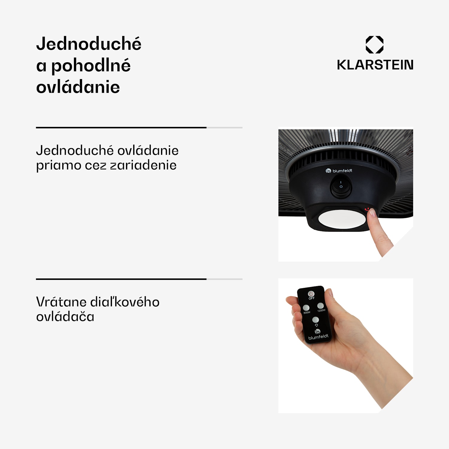 Heat Hexa, infračervený ohrievač, 800/1200 W, halogén, IP34, LED, bronzový Antracit