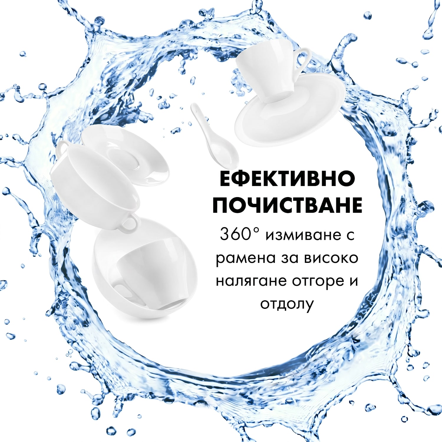 Oceana, съдомиялна машина, свободностояща, без монтаж, 860 W, енергиен клас F, бяла F