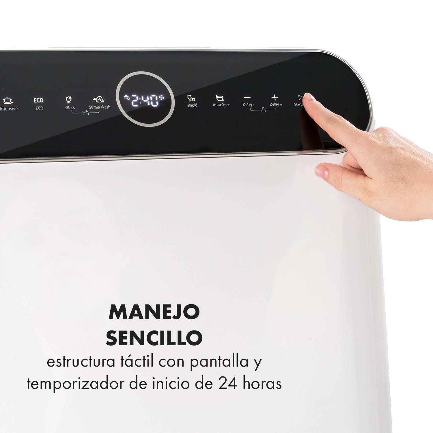 Lavavajillas Aquatica de libre instalación 2 cubiertos 860W EEK F F