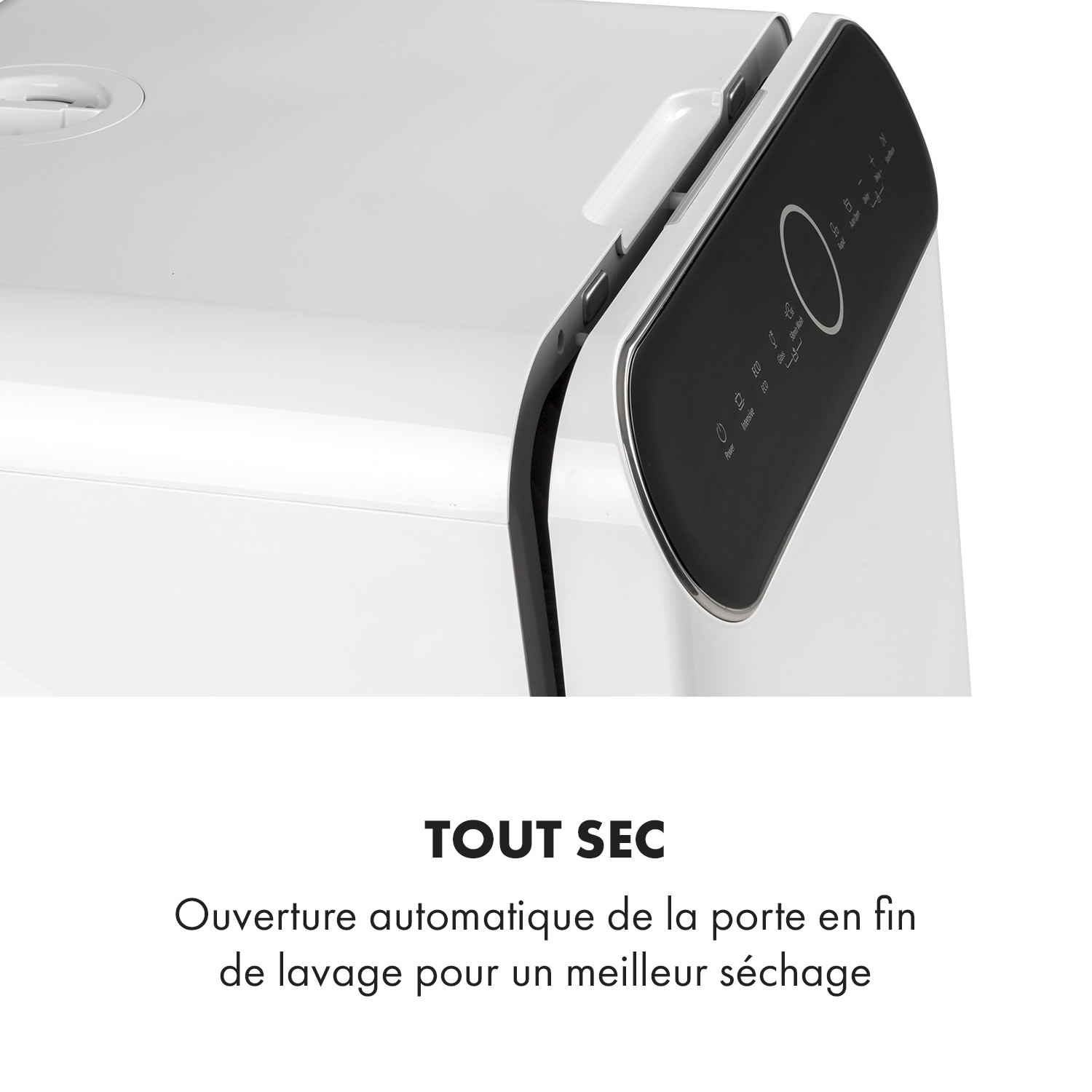 Aquatica vaatwasser vrijstaand zonder installatie 2 couverts 860W EEK F 