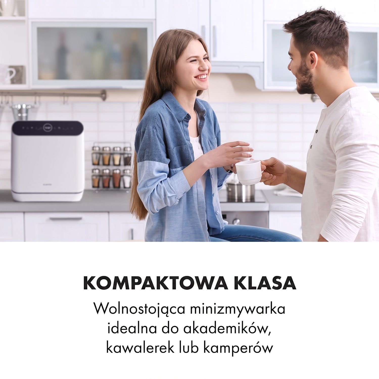 Oceana, zmywarka do naczyń, wolnostojąca, bez instalacji, 860 W, klasa energetyczna F F