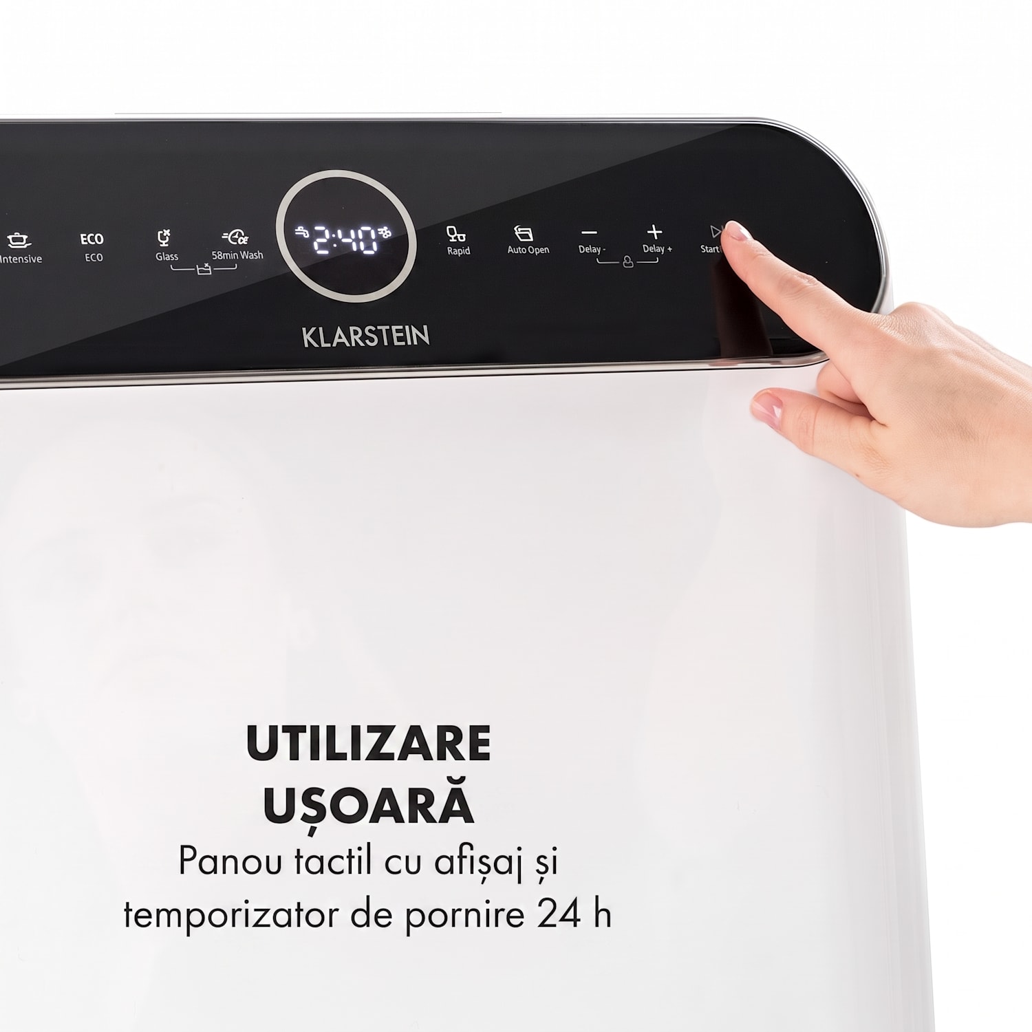 Oceana, mașină de spălat vase, de sine stătătoare, fără instalare, 860 W, clasa energetică F, alb F