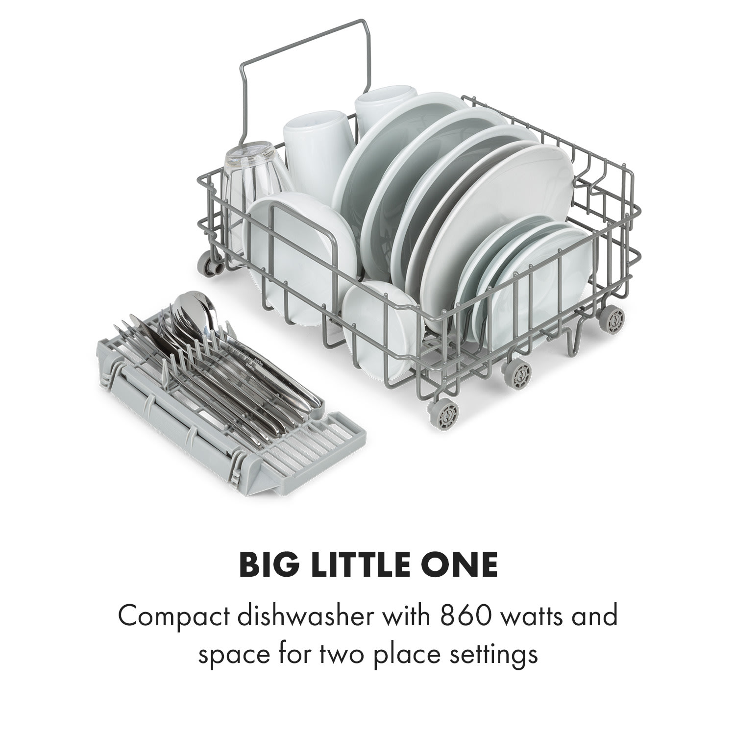 Oceana Dishwasher free-standing installation-free 2 place settings 860W EEC F F