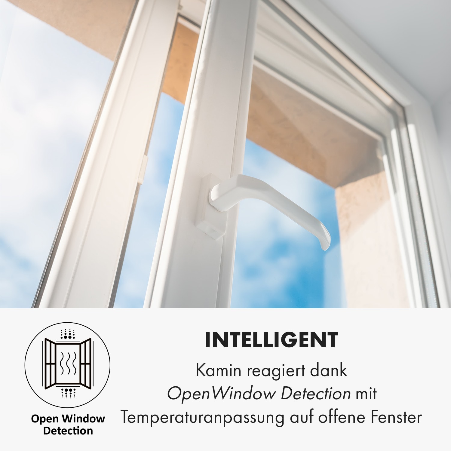 Alpbach Cheminée électrique 1800W 2 niveaux de chauffage 65 cm aspect pierre Aspect pierre : pierre de carrière