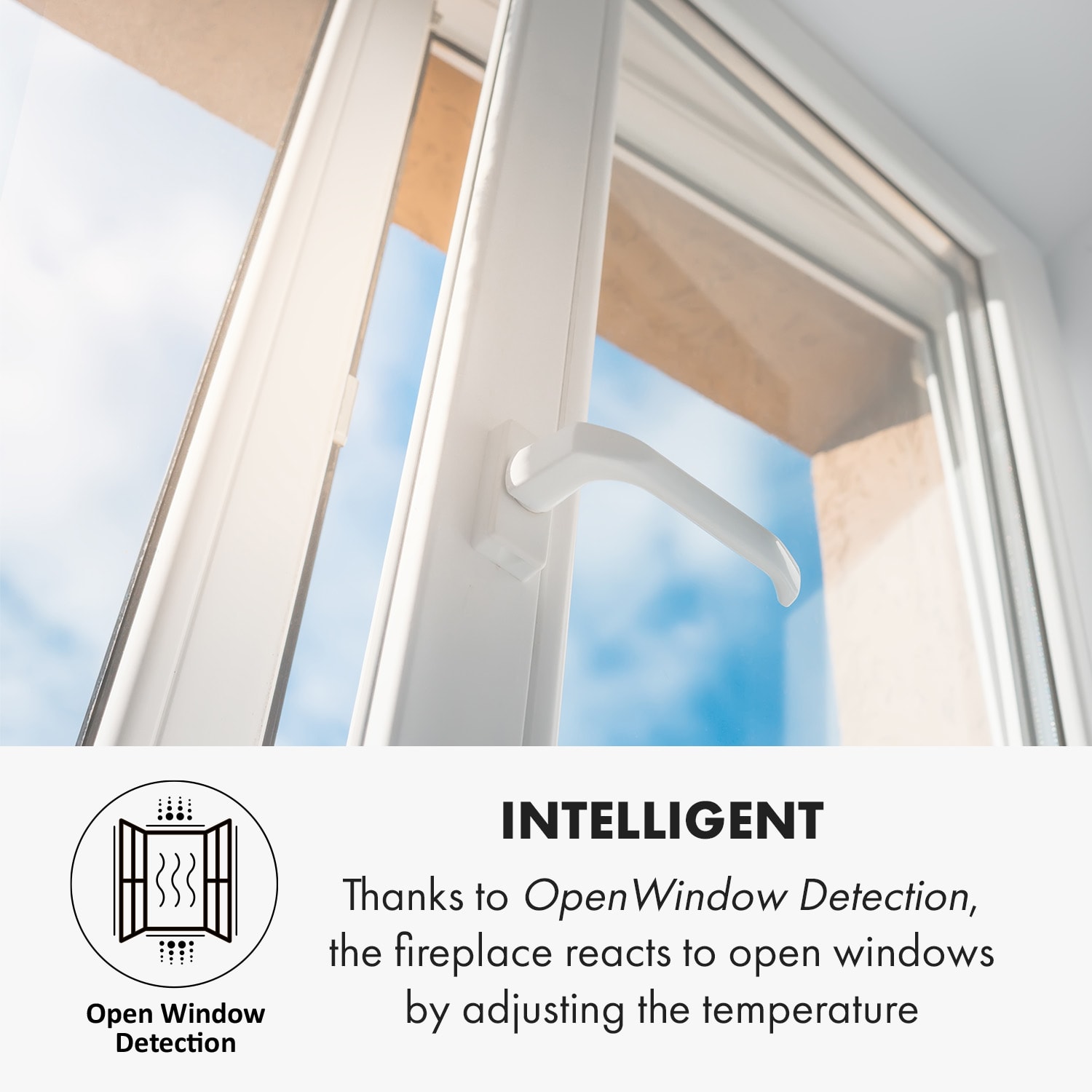 Alpbach, șemineu electric, 1800 W, 2 nivele de încălzire, 65 cm, aspect piatră Finish: quarry stone