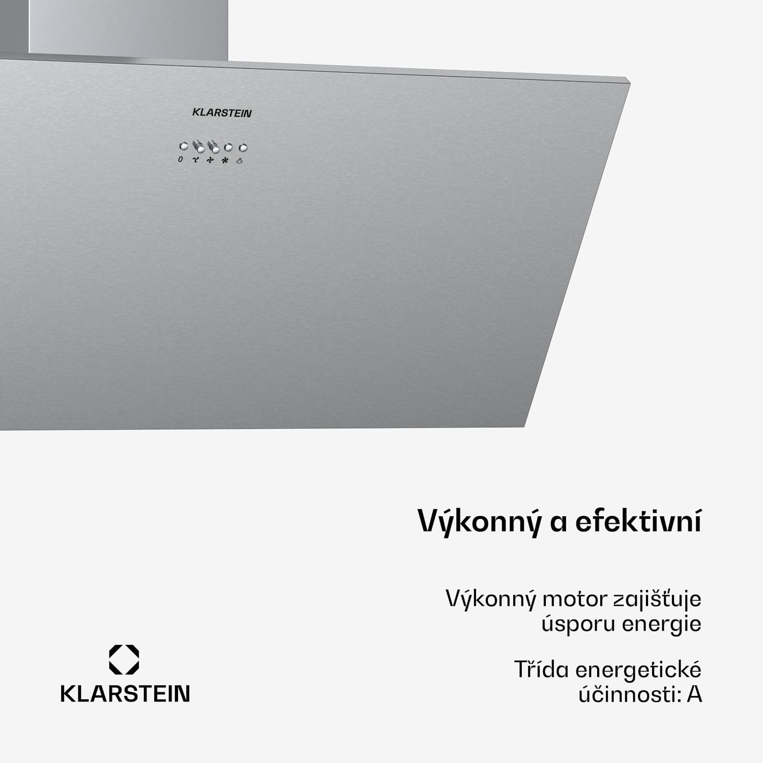 Silver Lining 90, digestoř, 90 cm, nástěnná, 600 m³/h, A, nerezová ocel 