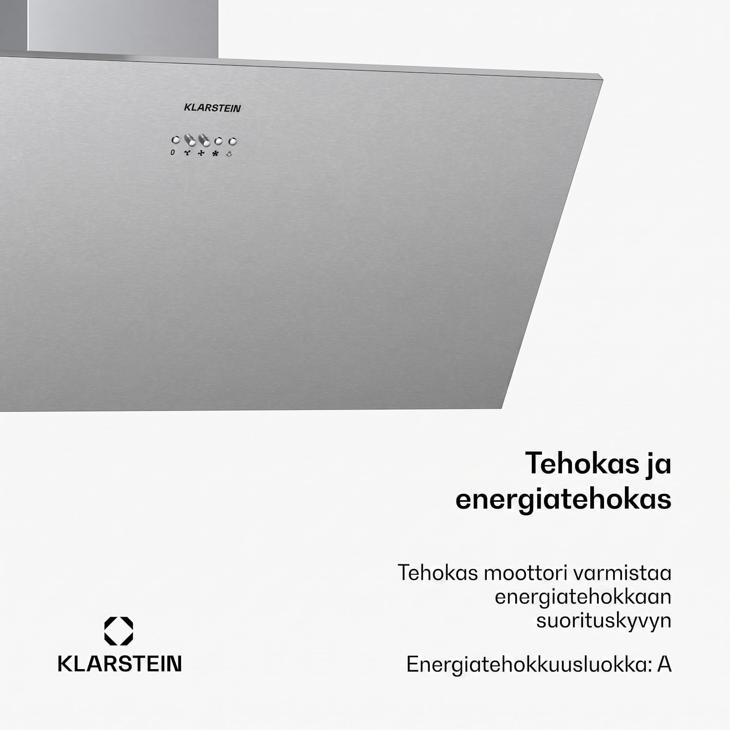 Silver Lining 90, liesituuletin, 90 cm, 568 m³/h, energialuokka A, ruostumaton teräs 90 cm | A
