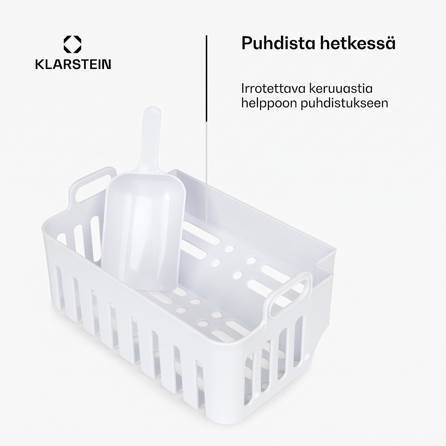Chillout, jääpalakone, ontot jääpalat, 12 kg/24 h, vesisäiliö: 1,5 l, musta Musta