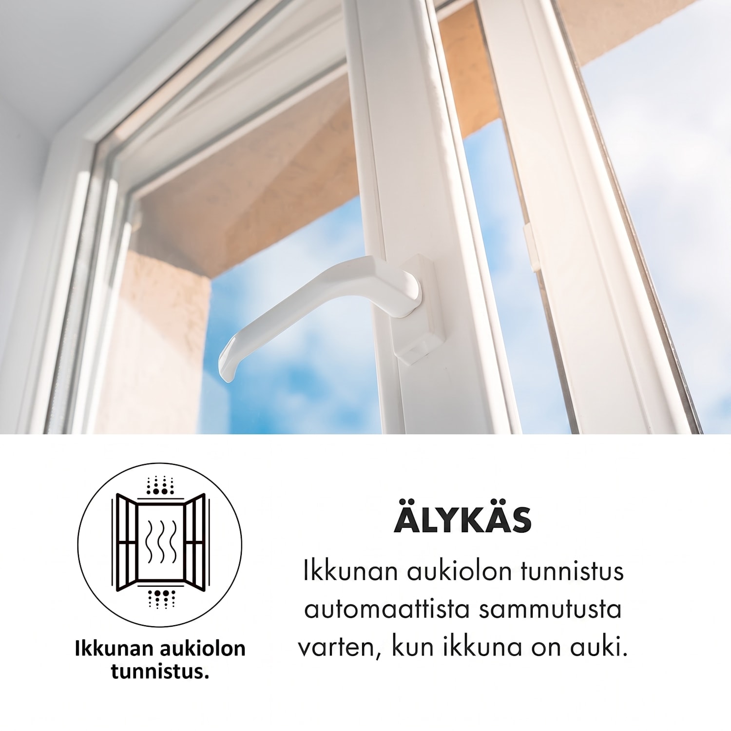 Midnight Sun, infrapunalämmitin kattoon, 70,5 x 70,5 cm, 350 W, valkoinen 350 W