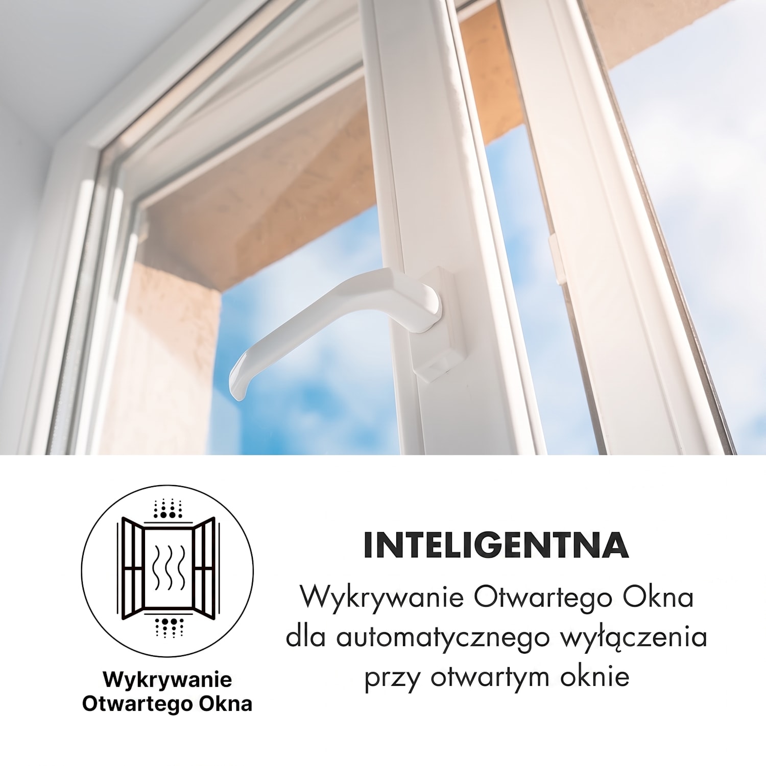 Midnight Sun, sufitowy panel grzewczy na podczerwień, grzejnik, 70,5 x 70,5 cm, 350 W, biały 350 W