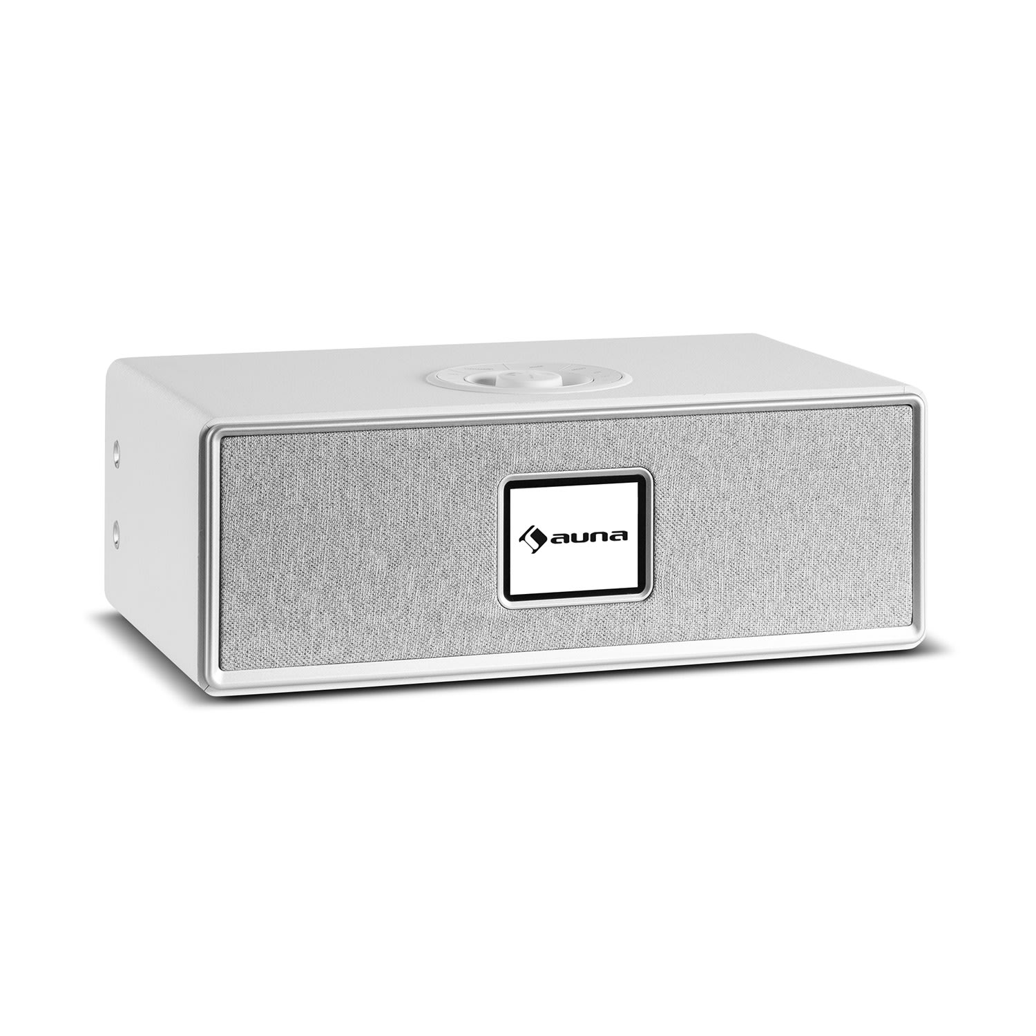 Altavoz inalámbrico Simpfy DAB+/FM BT pantalla LCD carcasa de madera