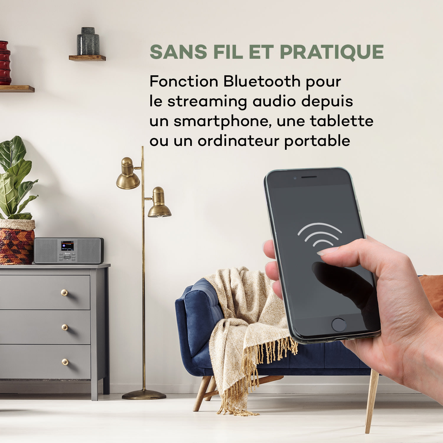 Mode d'emploi en français Stéréo | Noir