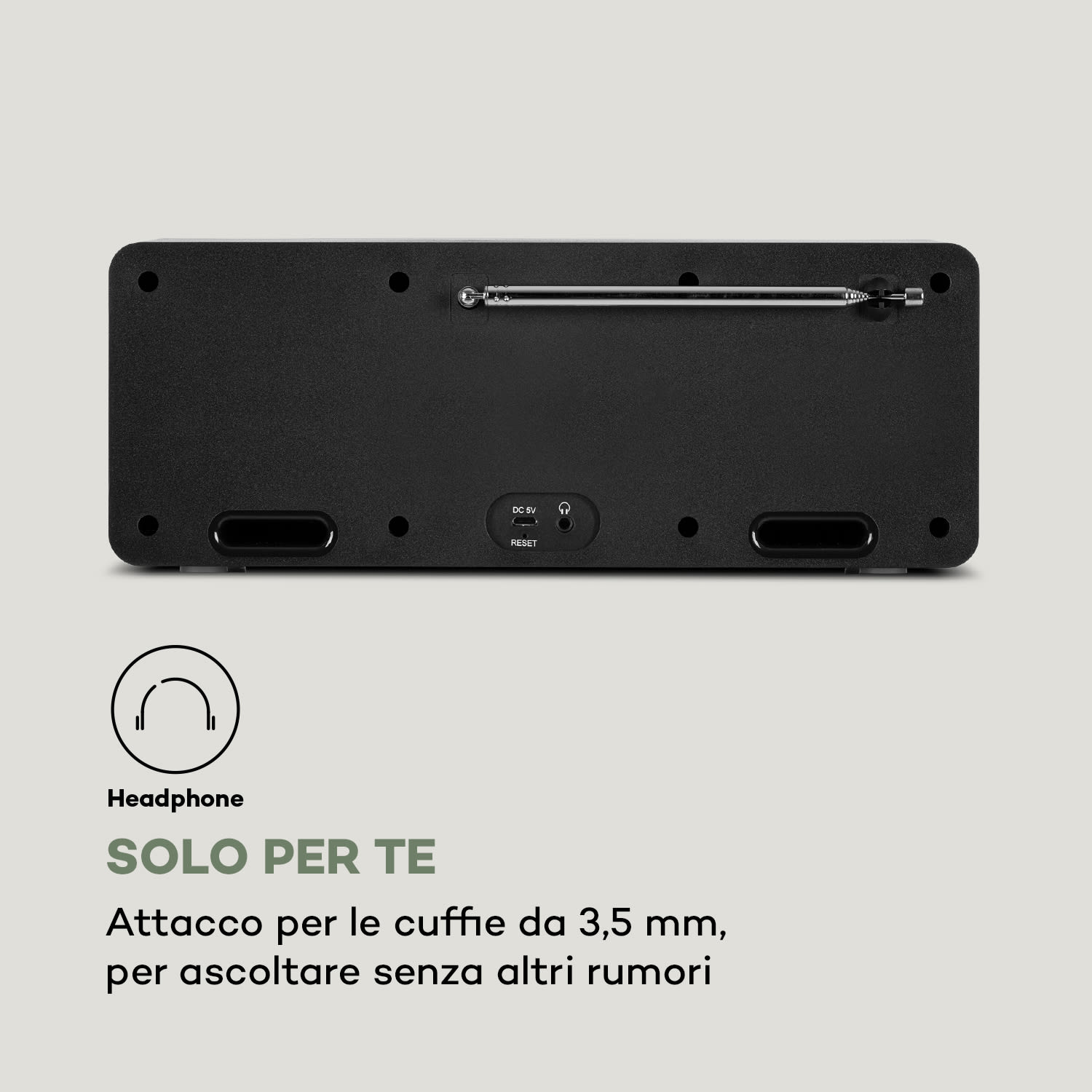 Manuale d'uso in diverse lingue Stereo | Nero