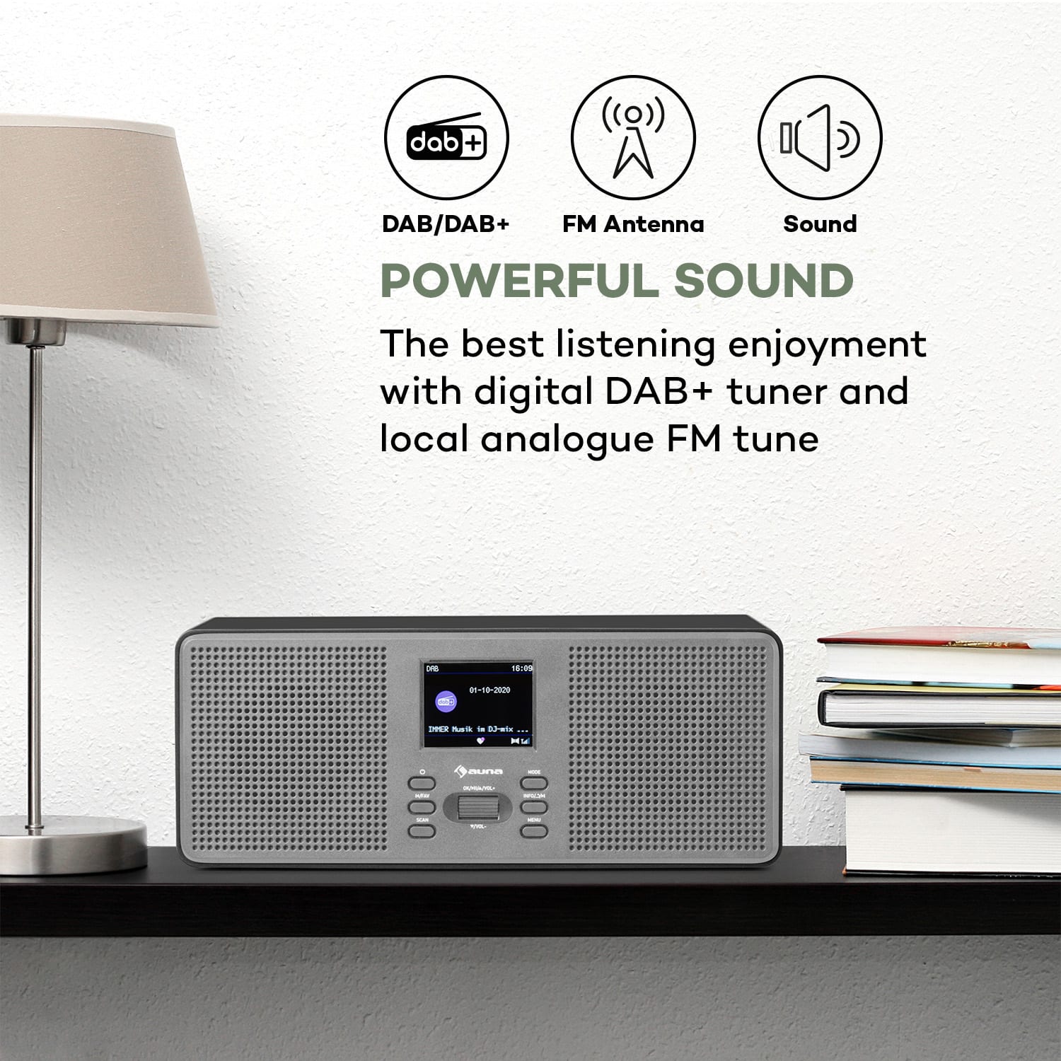 Meertalige gebruikershandleiding Stereo | Zwart