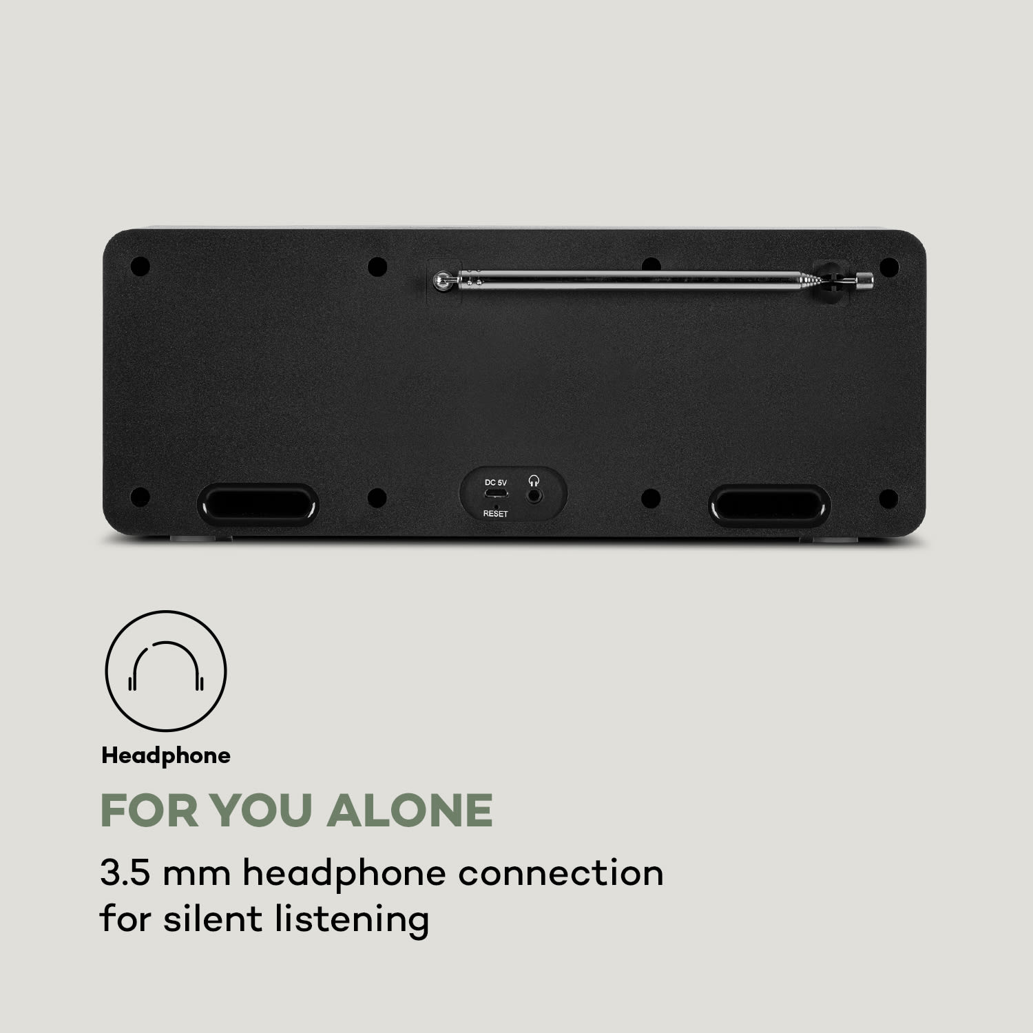 Meertalige gebruikershandleiding Stereo | Zwart