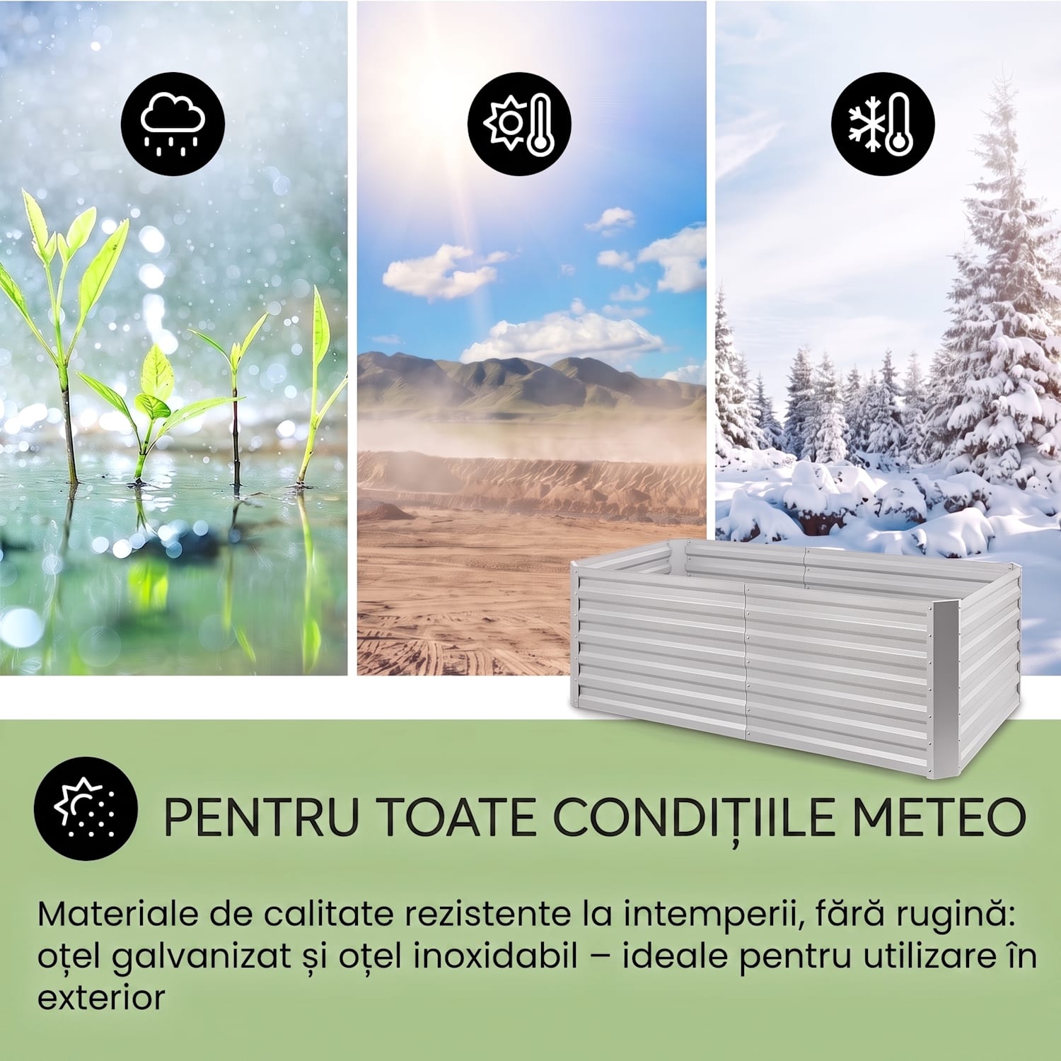 Blum High Grow Straight, pat ridicat, 120 x 60 x 60 cm, 432 litri, oțel 120 x 60 x 60 cm | Argintiu