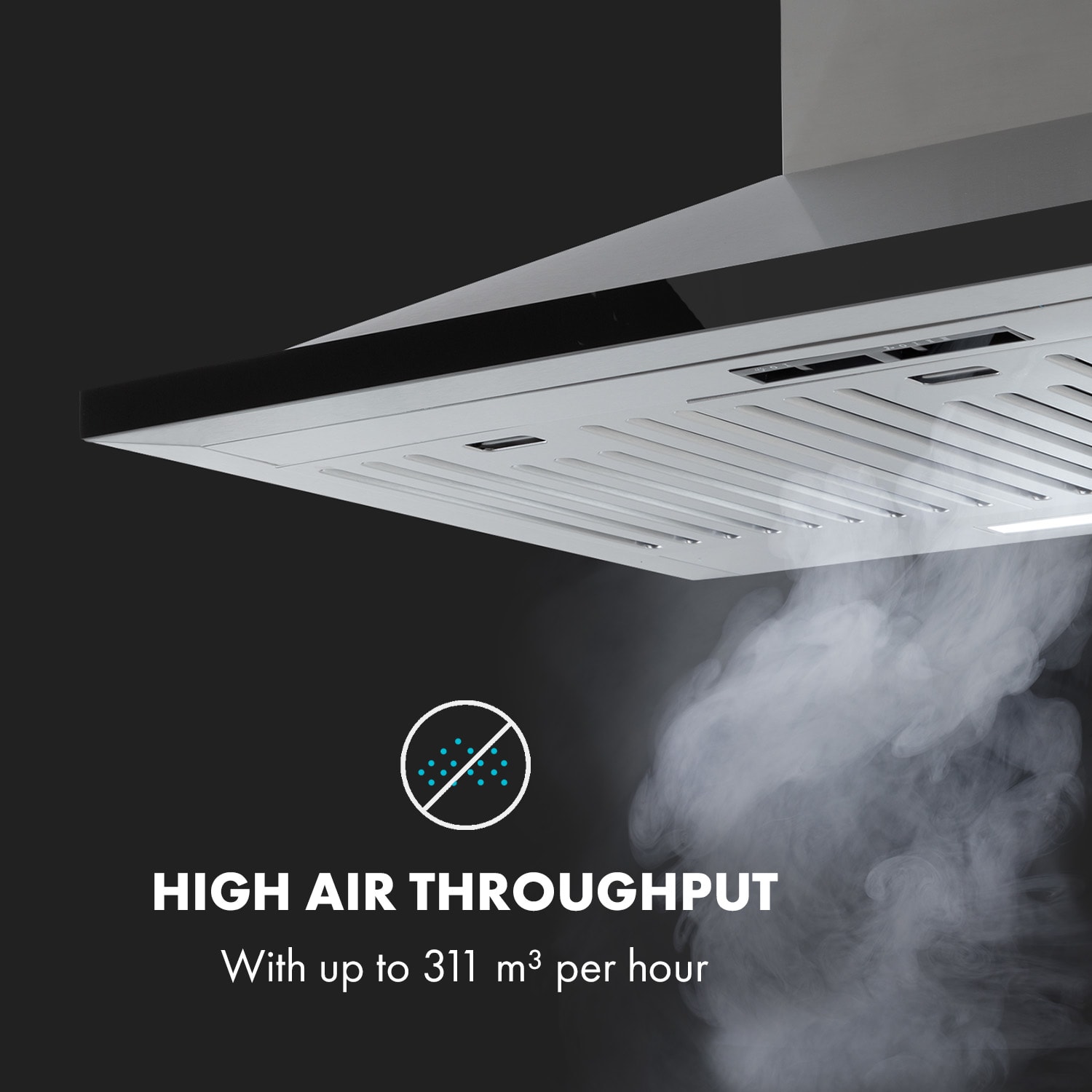 Galina Americana, okap kuchenny, filtr cyklonowy, 311 m³/h