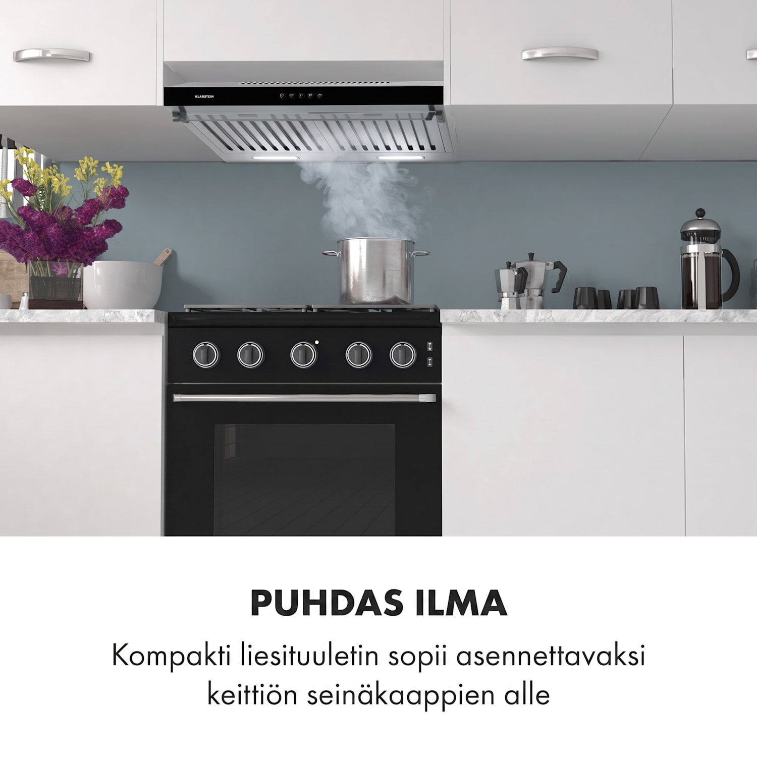 Purista Americana, liesituuletin, ohjaussuodatin, 306 m³/h Hopea