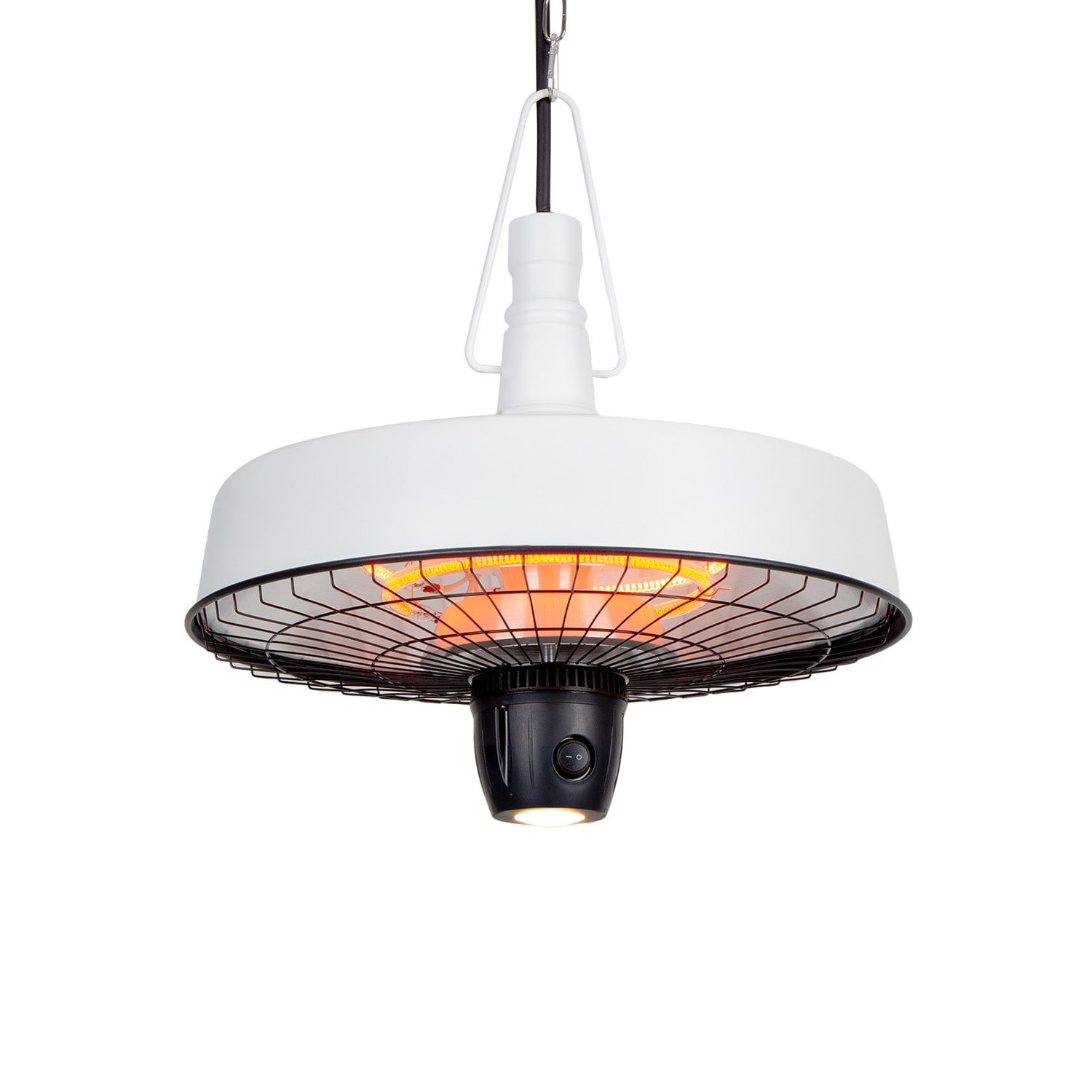 Camden Heat Deluxe Chauffage rayonnant infrarouge 2100W LED IP24 plafond 2100 W | Blanc