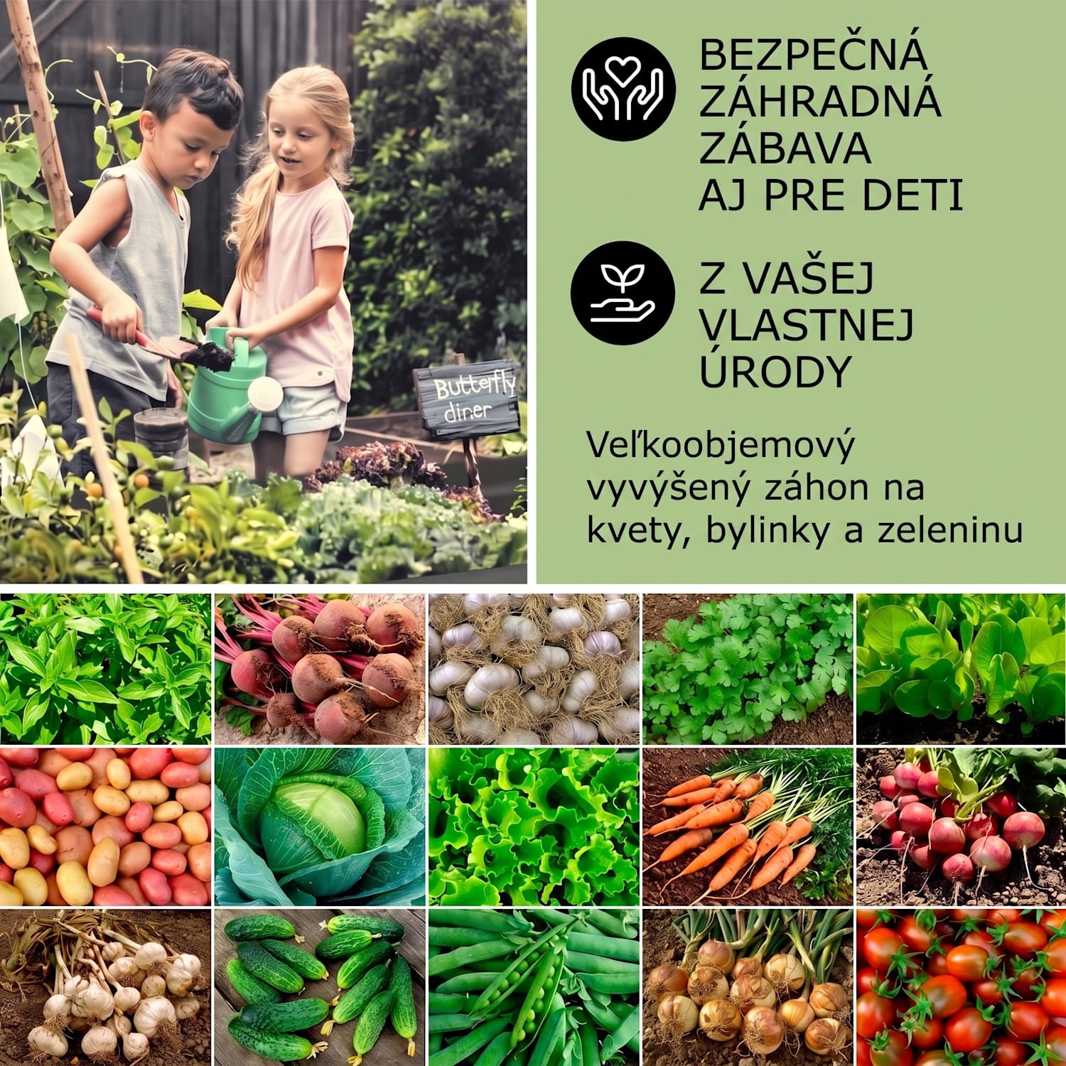 Blum High Grow Straight, vyvýšený záhon, 120x60x60cm, 432l, oceľ 120 x 60 x 60 cm | Krémová