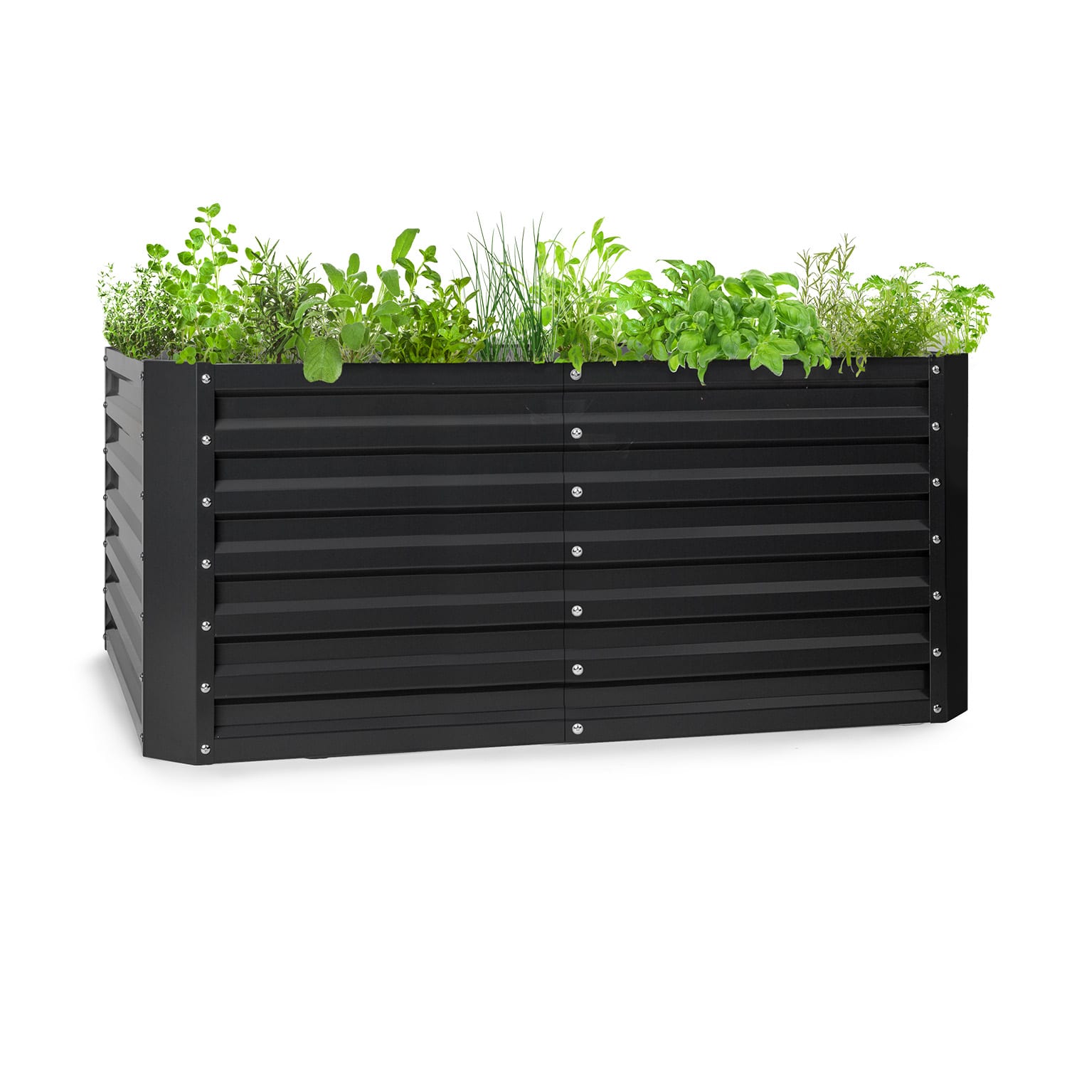 Blum High Grow Straight Jardinera elevada 120 x 60 x 60 cm 432 litros acero 120 x 60 x 60 cm | Antracita