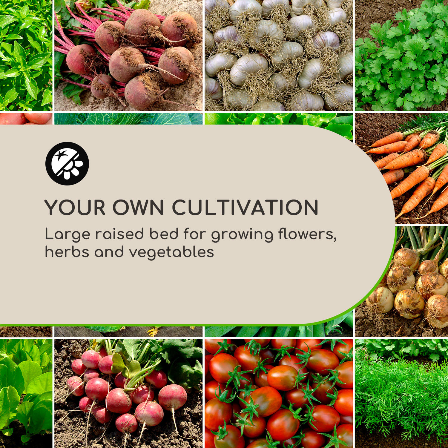 High Grow Straight, ghiveci ridicat, 200 x 60 x 100 cm, 1200 l, oțel 200 x 100 x 60 cm | Argintiu