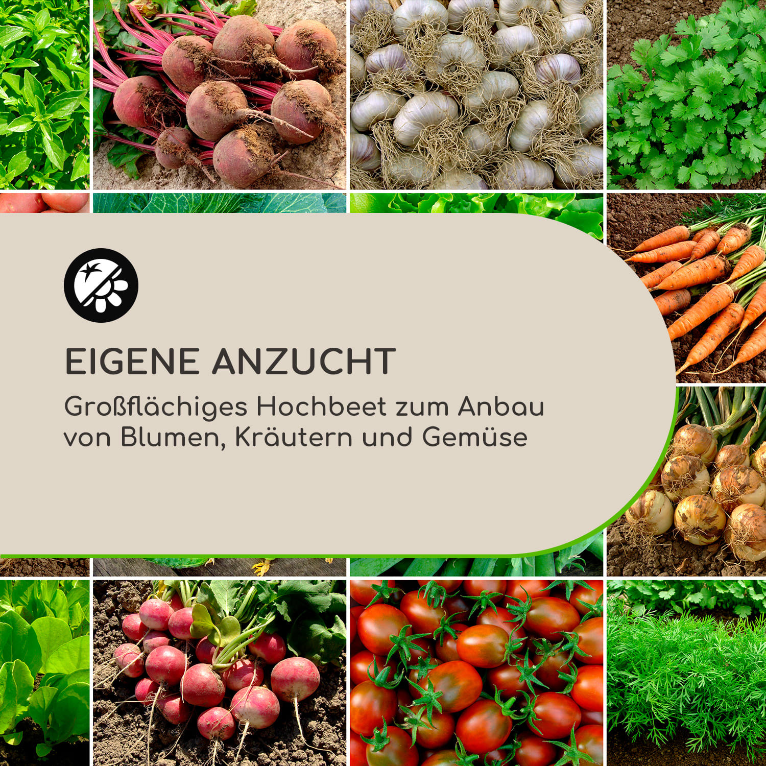 High Grow Straight Hochbeet 200x60x100cm 1200l Stahl 200 x 100 x 60 cm | Anthrazit