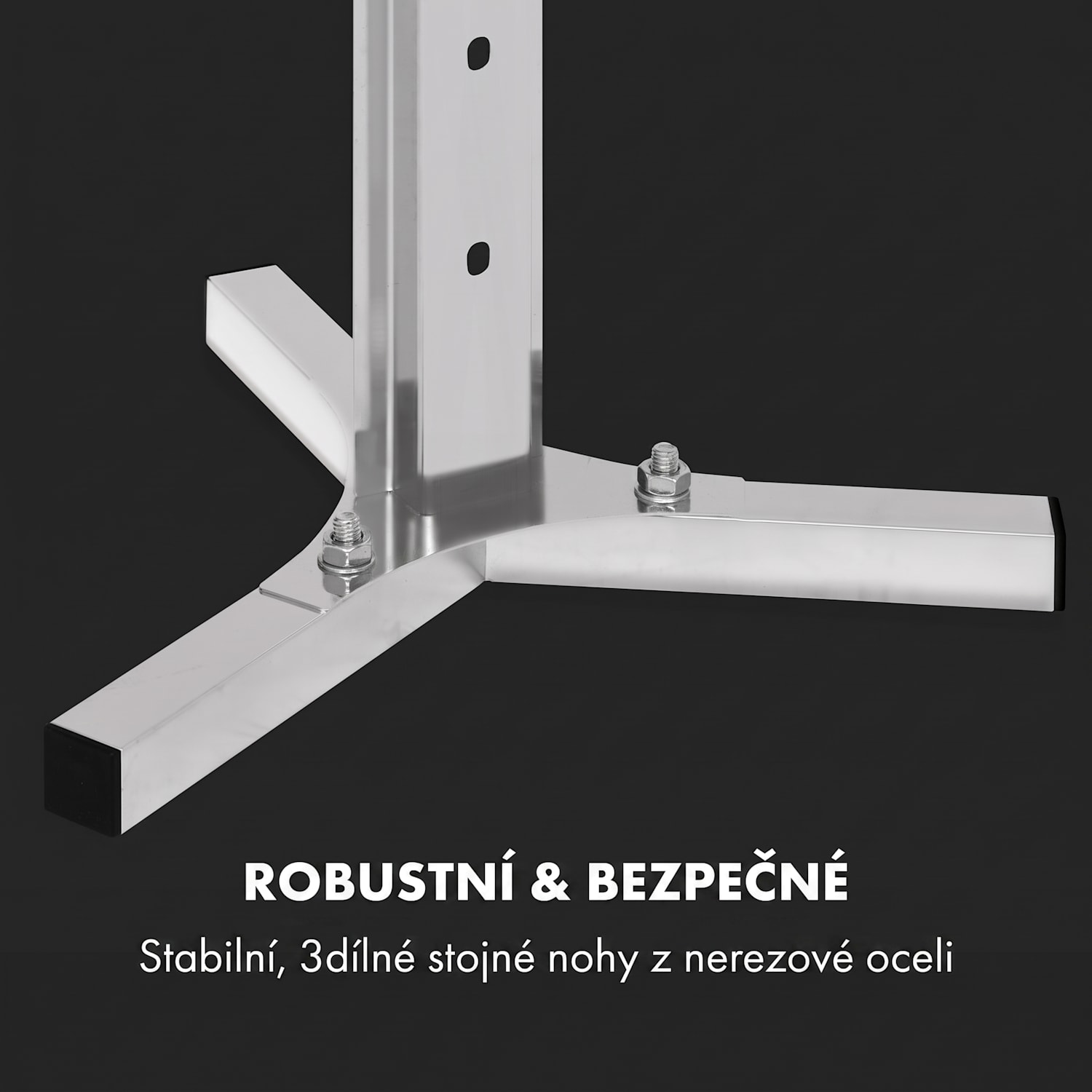 Sauenland Survivor, gril na sele, otočný špíz, 12 W, 70 kg max., nerezová ocel 