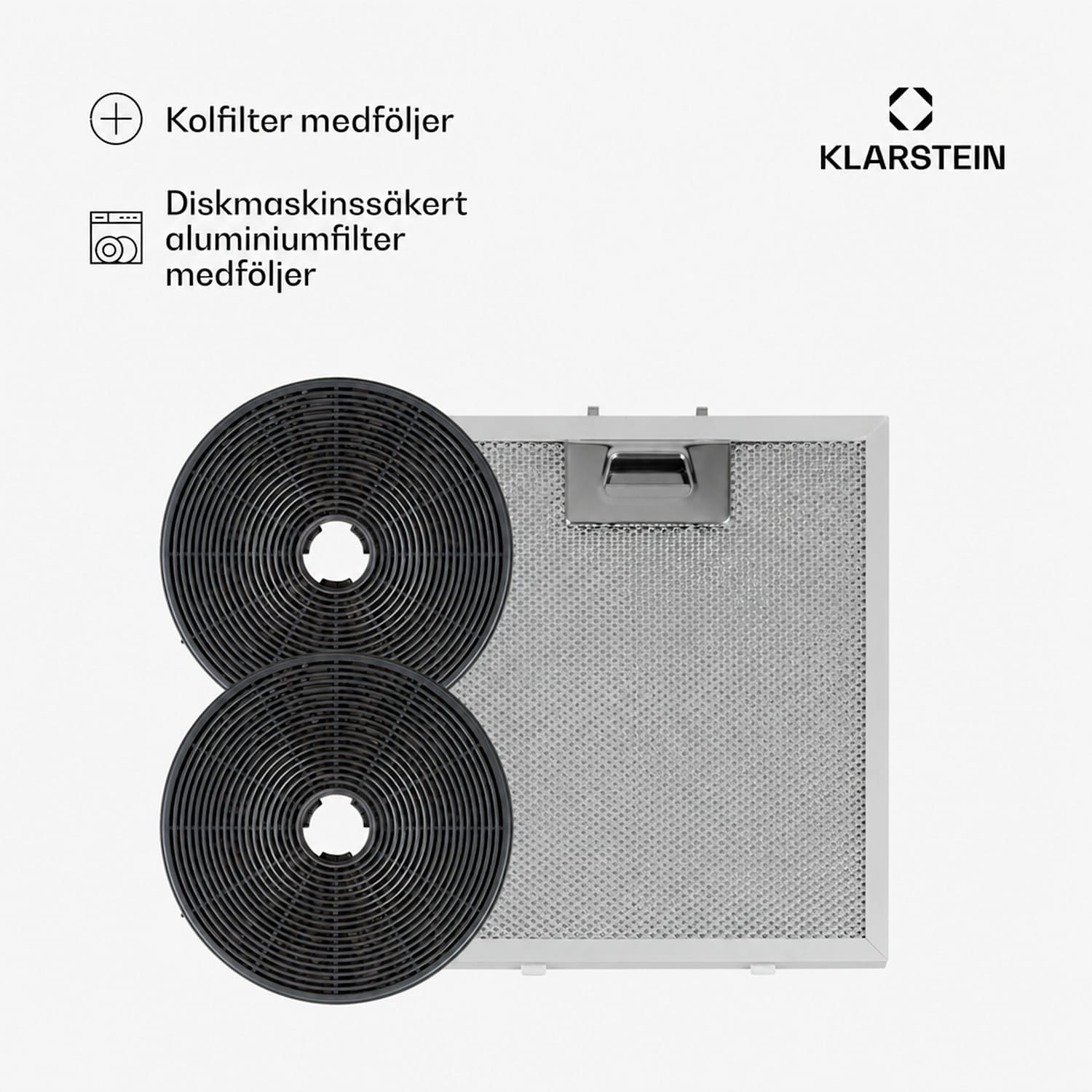 Skyfall Smart Köksfläkt för köksö Ø 45 cm cirkulation 413 m³/h LED 45 cm | Guld