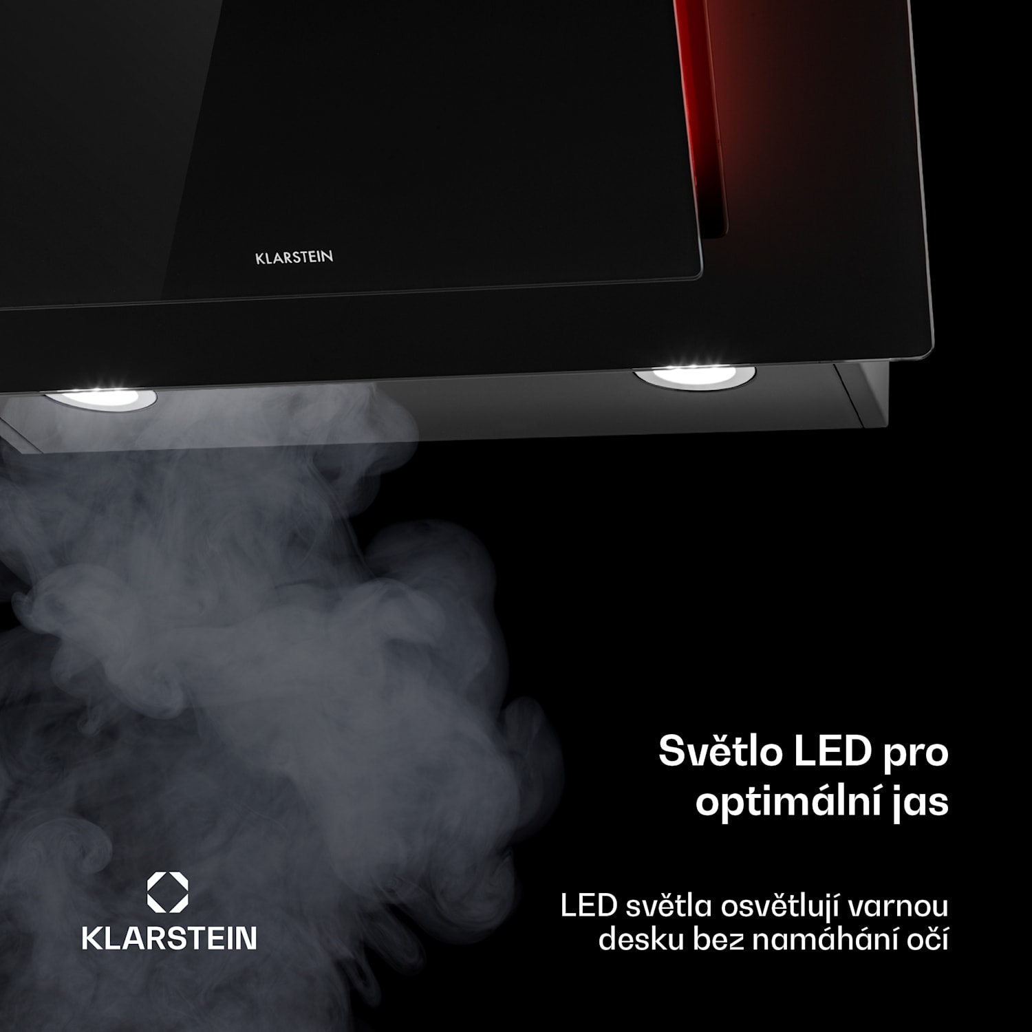 Eleonora 60, digestoř, 60 cm, nástěnná, 426 m³/h, dotykový panel, LED, A++, černá 60 cm | Černá