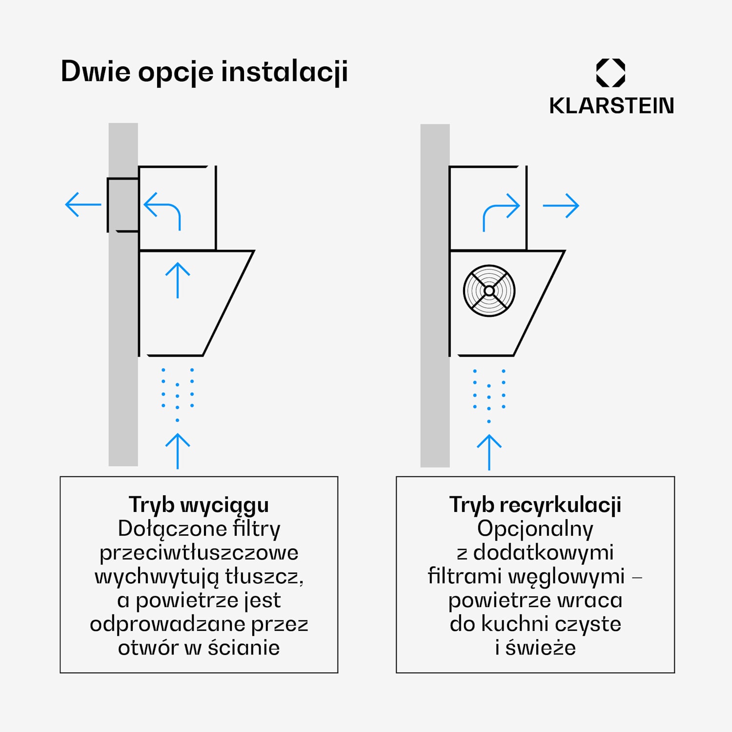 Eleonora 60, okap kuchenny, 60 cm, 426 m³/h, panel dotykowy, oświetlenie ambientowe, klasa energetyczna A++ 60 cm | Czarny