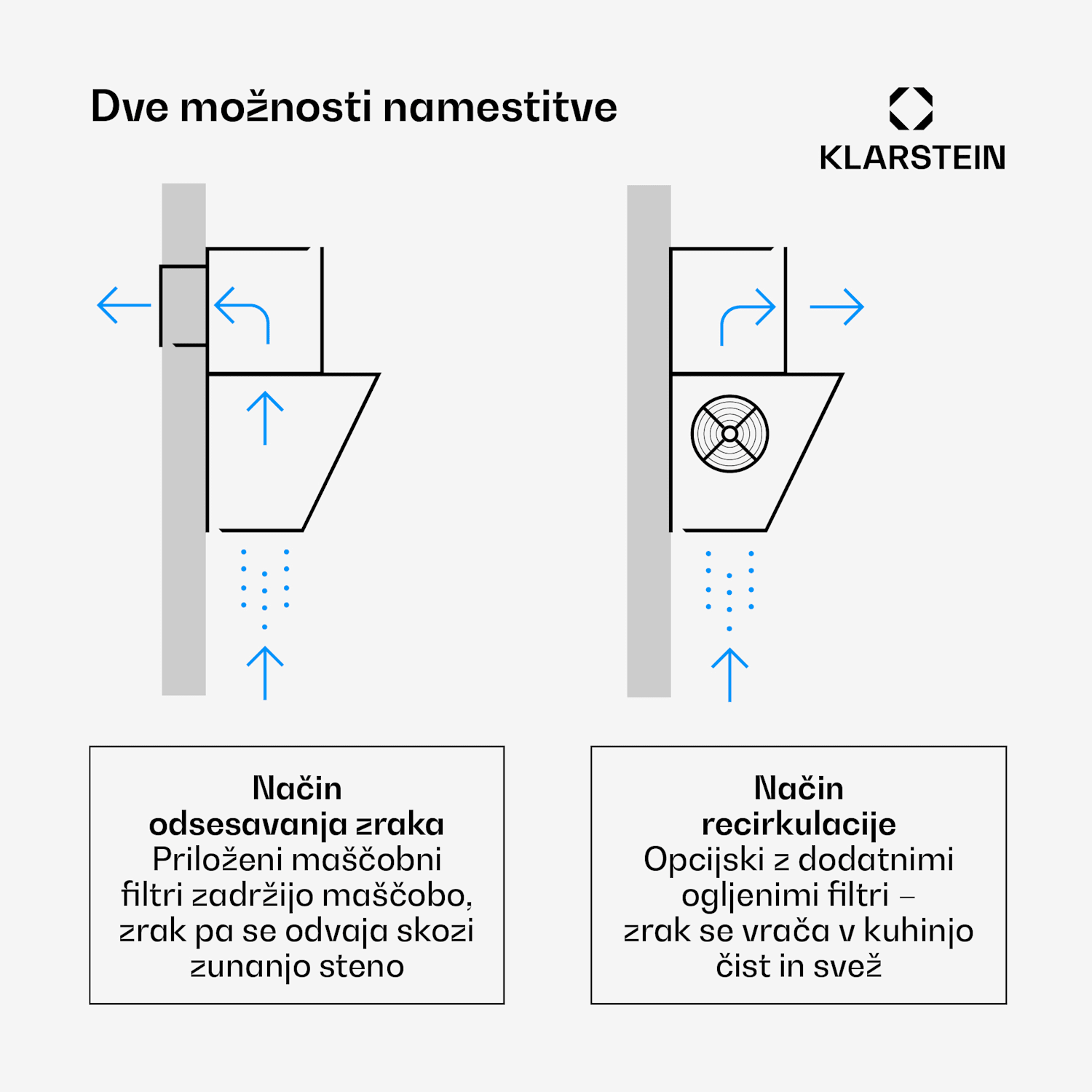 Eleonora 90, kuhinjska napa, 420 m³/h, zaslon na dotik, osvetlitev, EEK A++ 90 cm | Črna