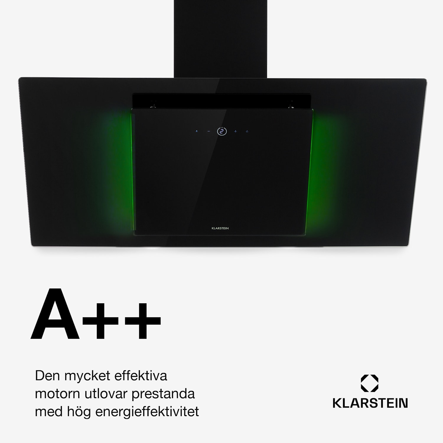 Eleonora 90 Köksfläkt 420 m³/h touch-panel bakgrundsbelysning EK A++ 