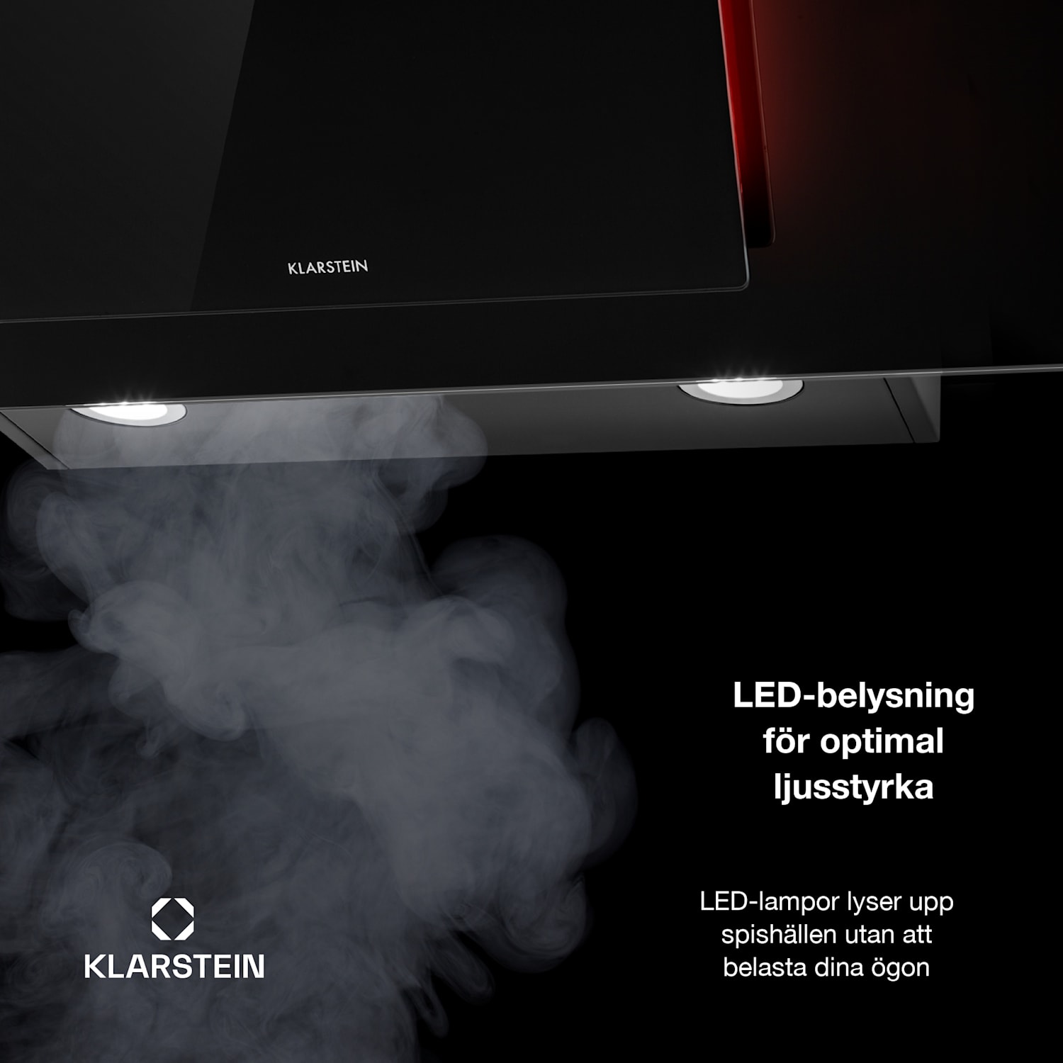 Eleonora 90 Köksfläkt 420 m³/h touch-panel bakgrundsbelysning EK A++ 