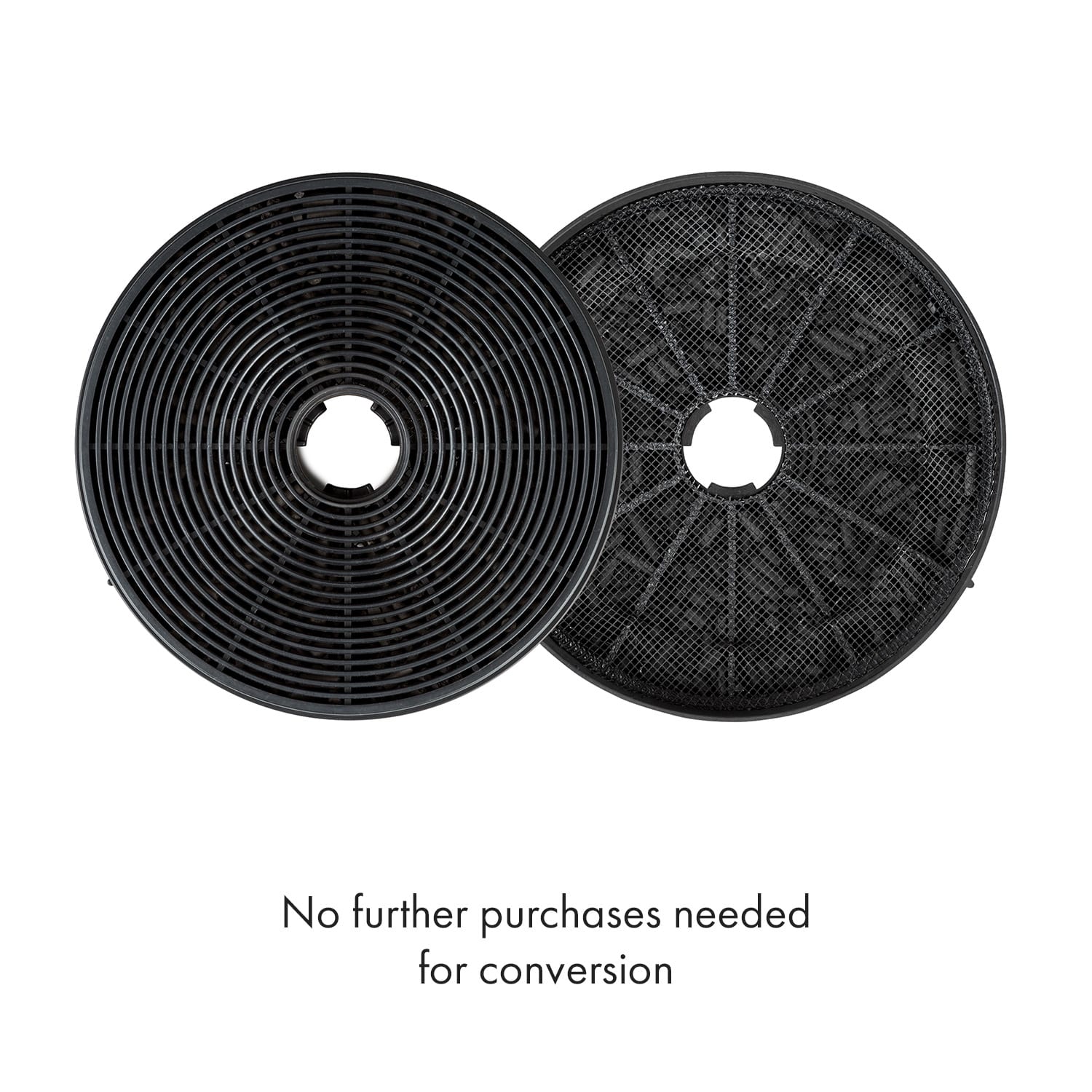 Skyfall Smart, aktívszén szűrő, 17,5 x 3,5 cm, fekete 