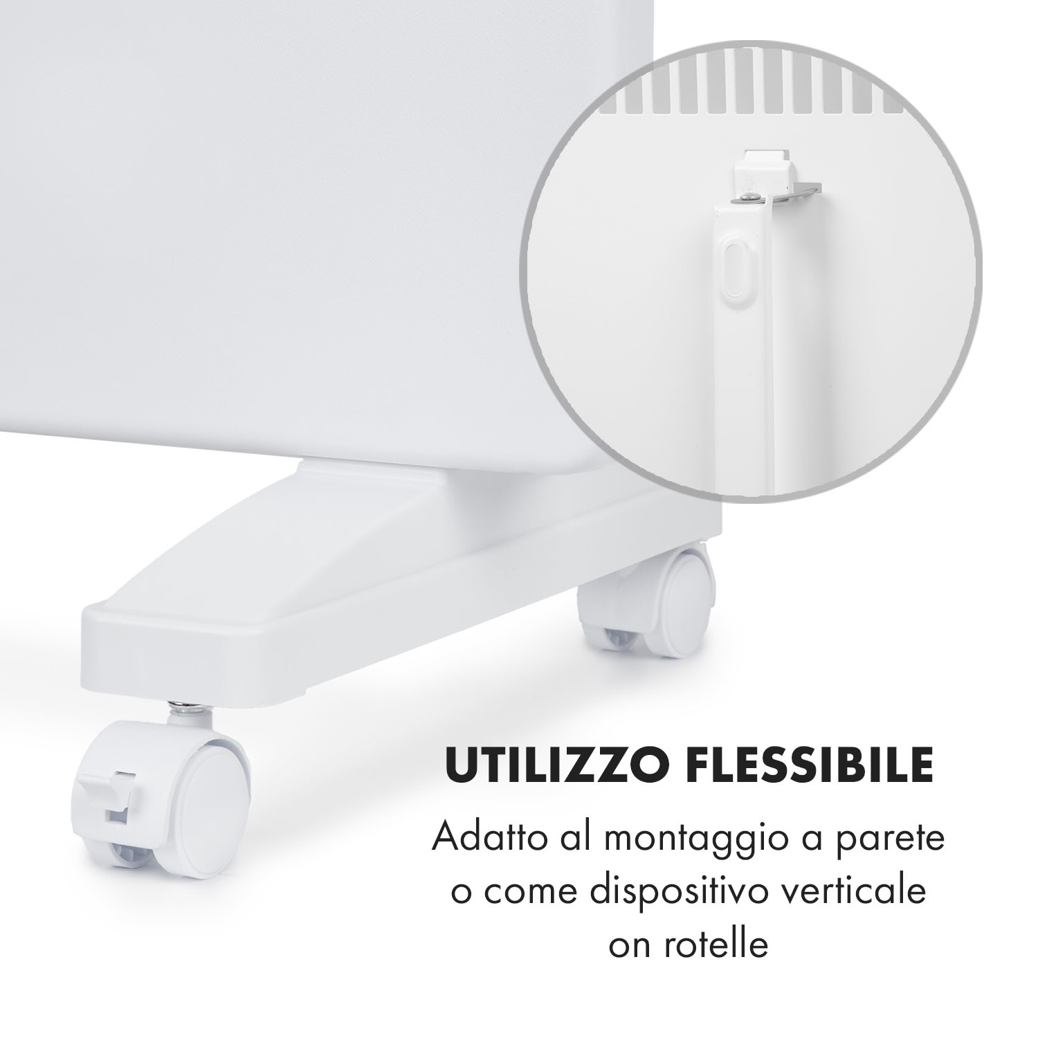 Bansin Smart 1500, Termoconvettore, Controllo con App, 1500W 1500 W | Bianco