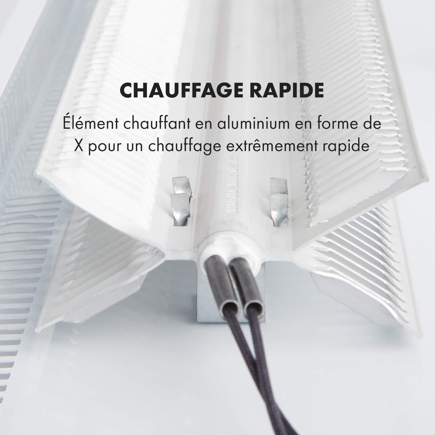 Bansin Smart 1500 convectieverwarming 1500W app bediening 1500 W | Zwart